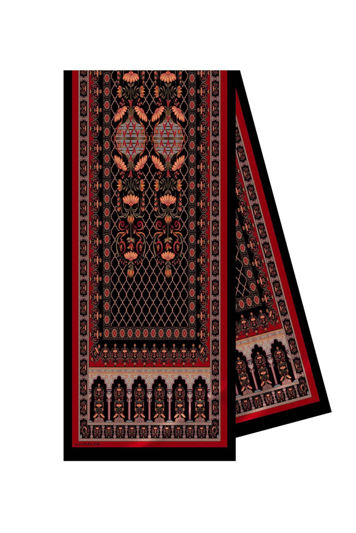 Modabutik Çiçek Desenli Kadın Fular