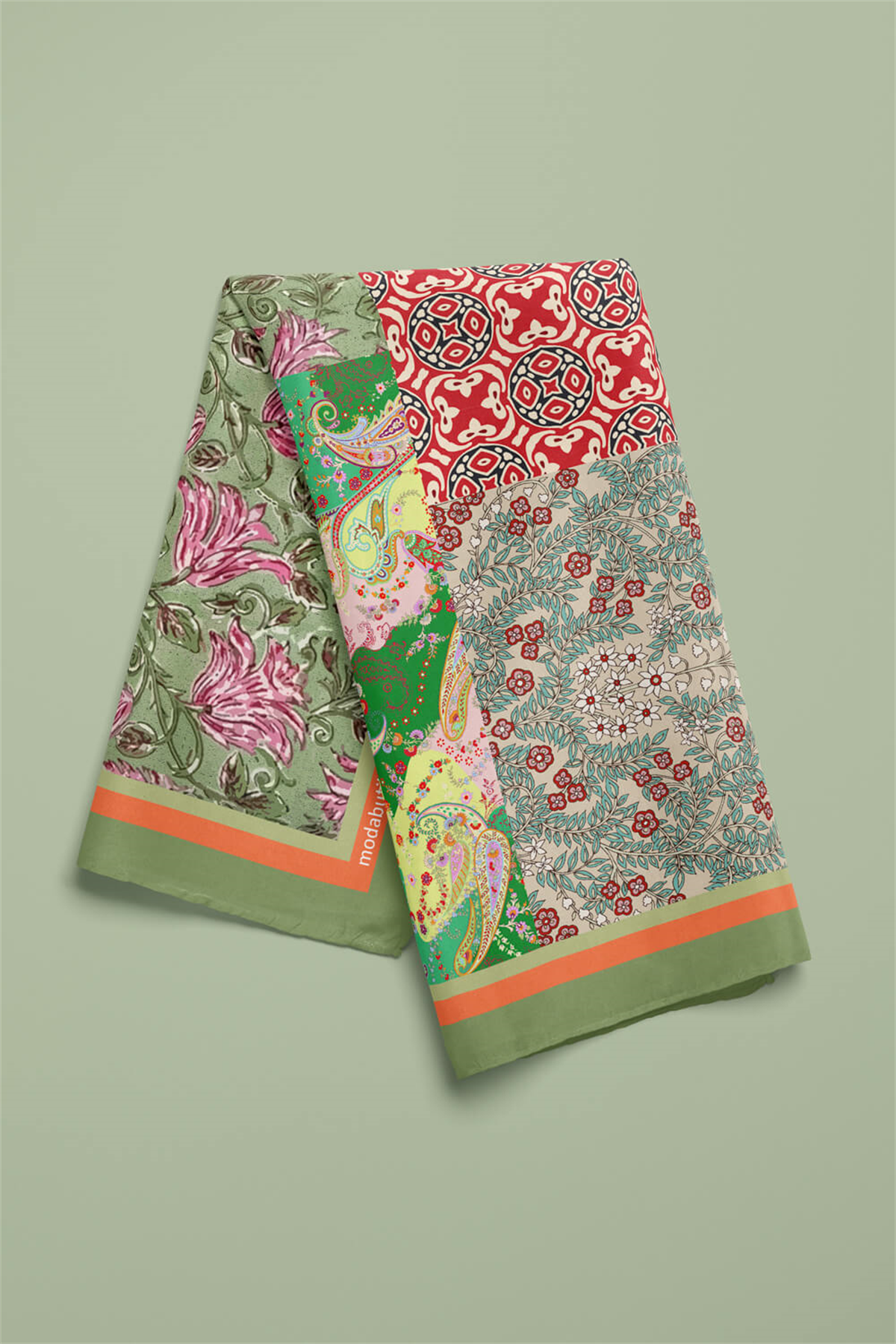 C101 PATCHWORK TASARIM  BANDANA