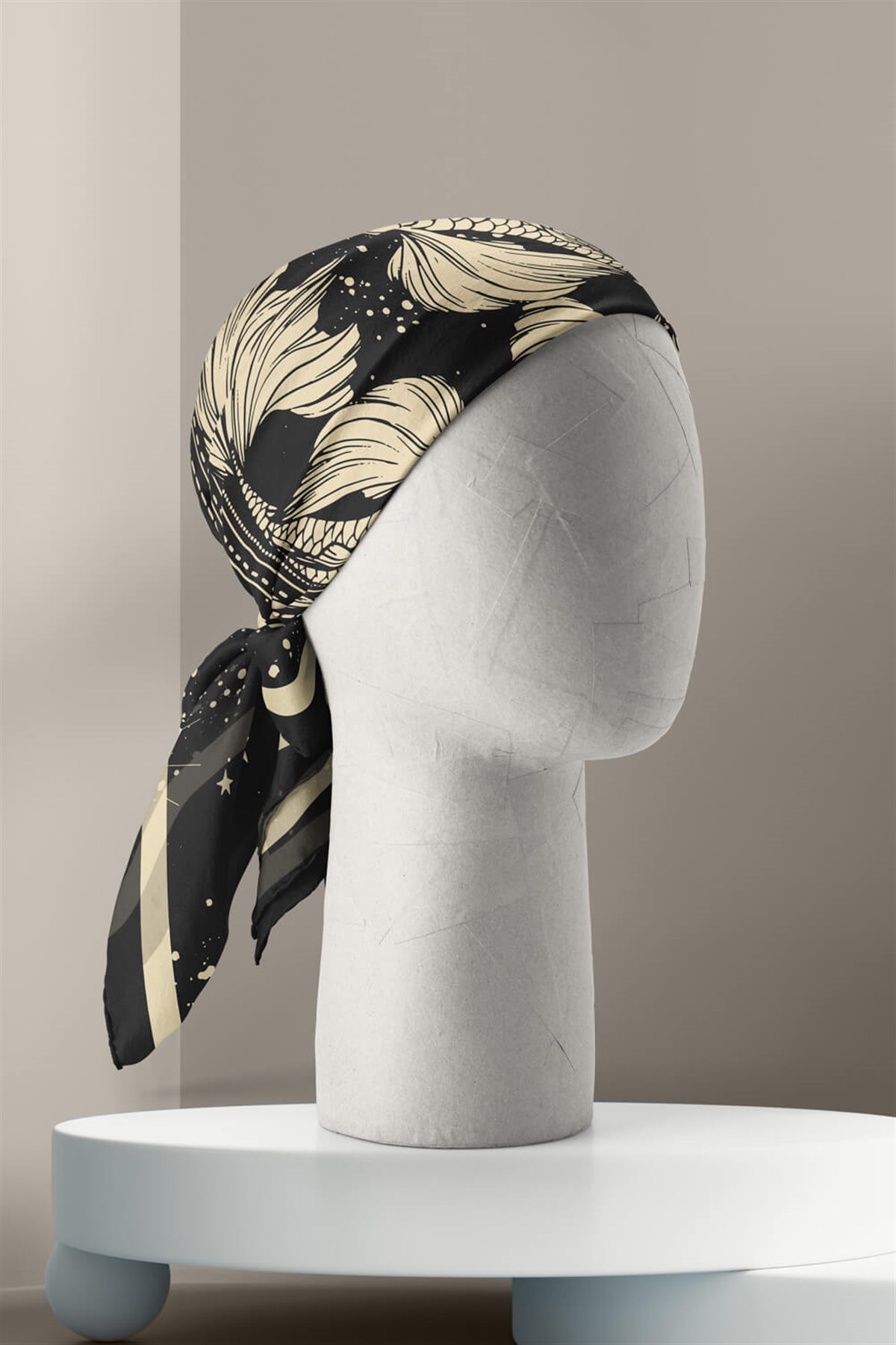 A37 Violla Balık Burcu Bandana