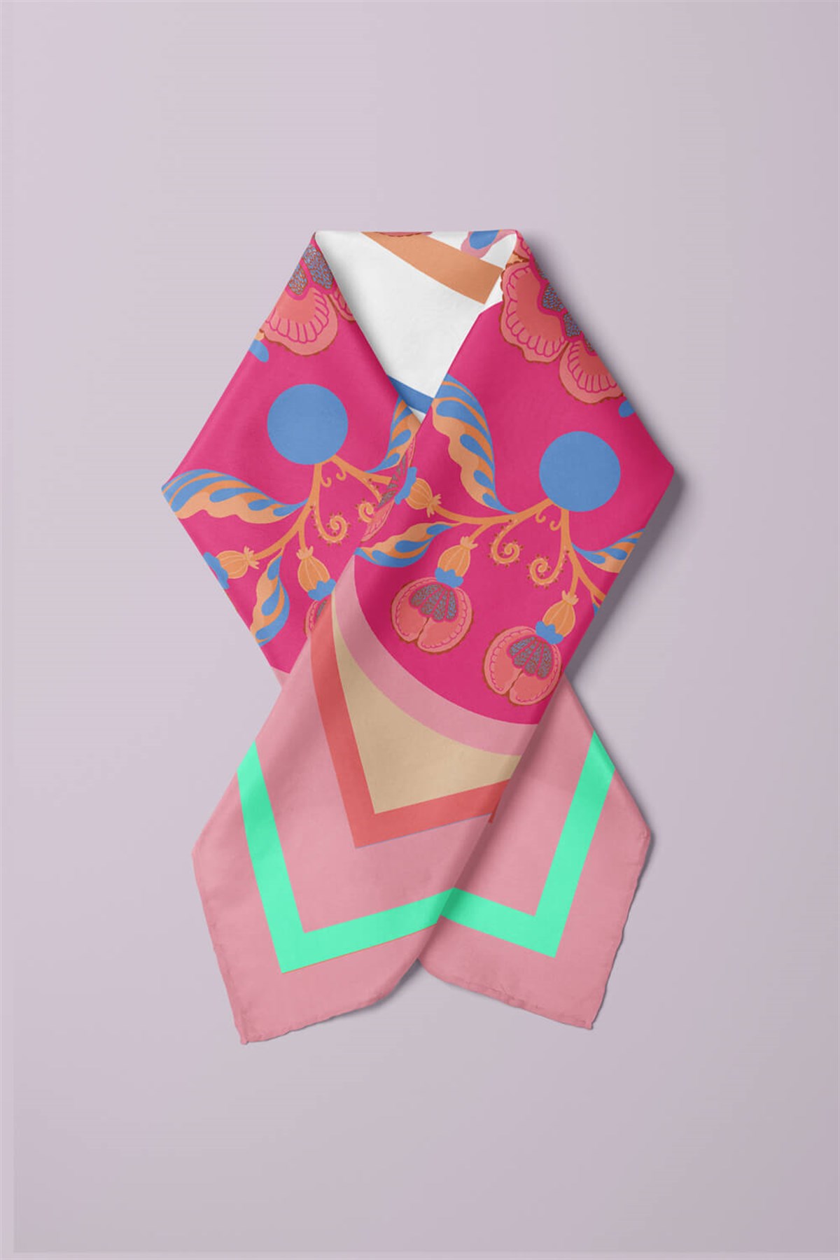 Violla G81 COLORFUL ORNOMENT TASARIMLI BANDANA