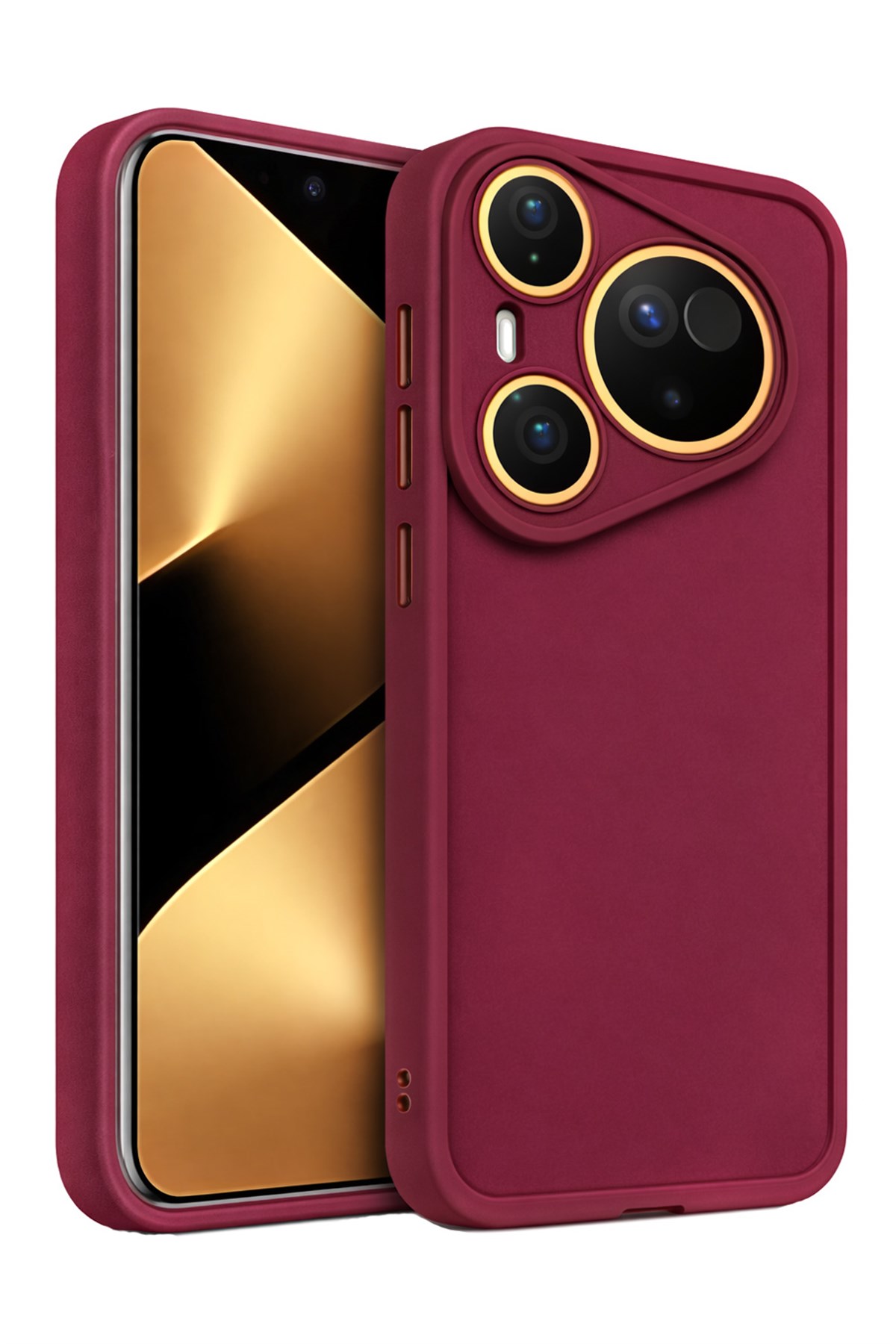 Huawei Pura 70 Uyumlu Kamera Çıkıntılı Mat Silikon Telefon Kılıfı