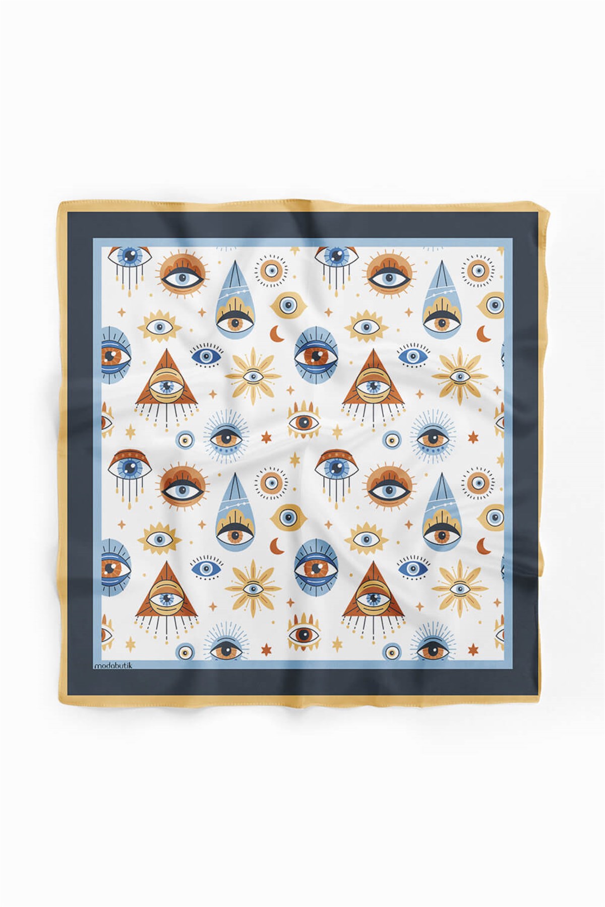 Z67 Violla Göz Desenli Bandana