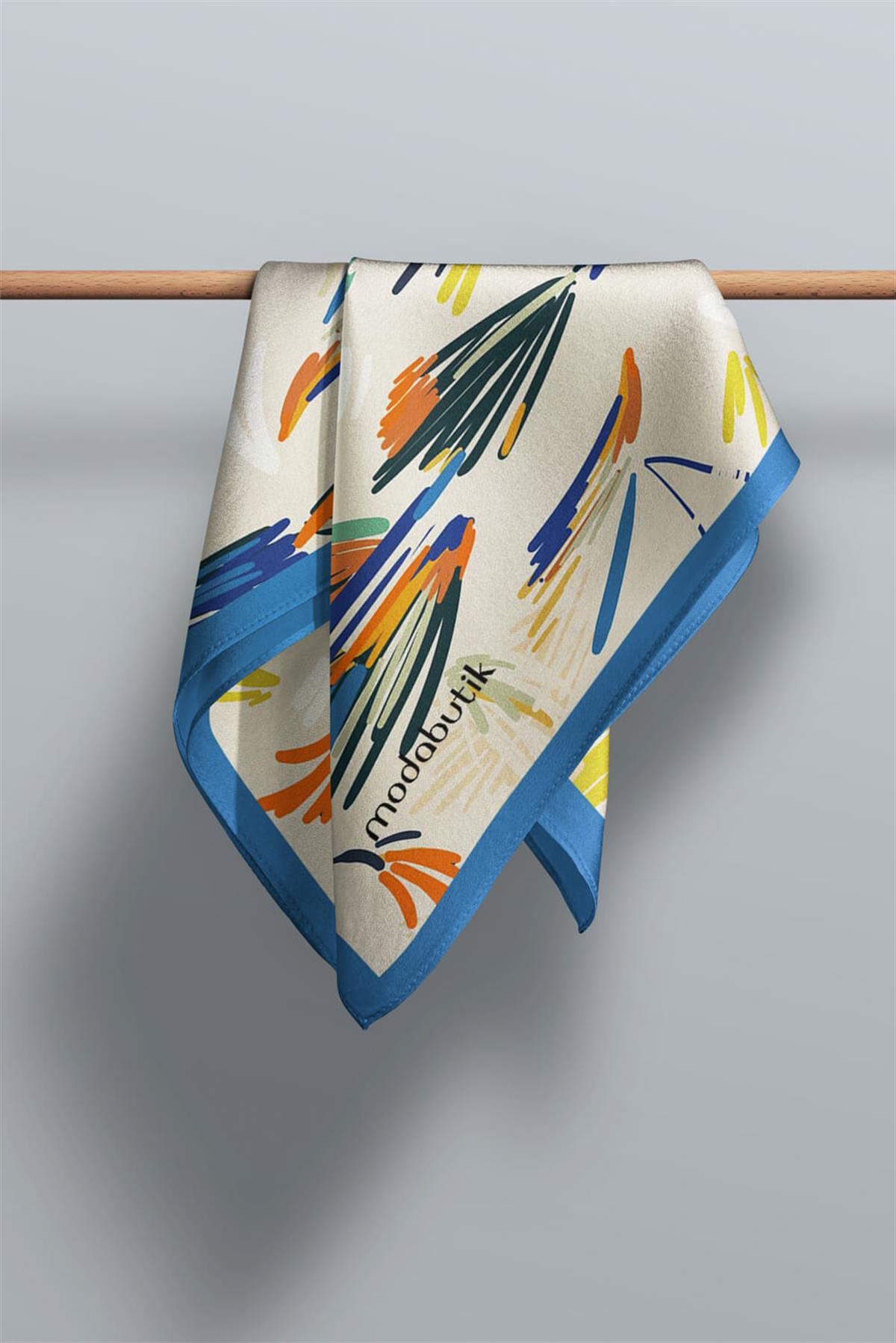 Modabutik Geometrik Desenli Kadın Fular