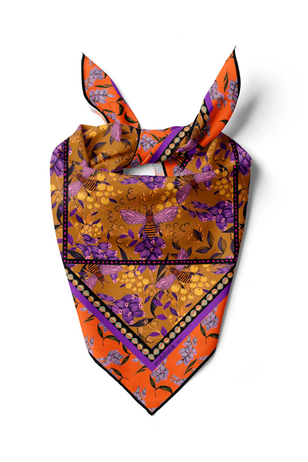 G119 KADIN DESENLİ BANDANA