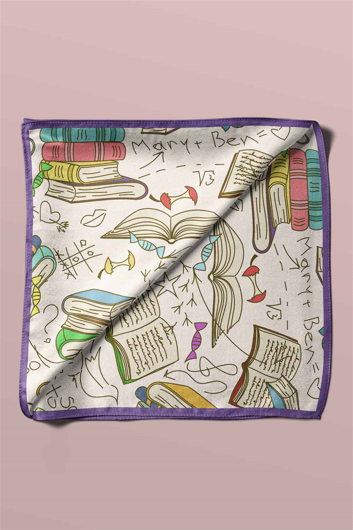 100% Silk Headscarf for Women - 22