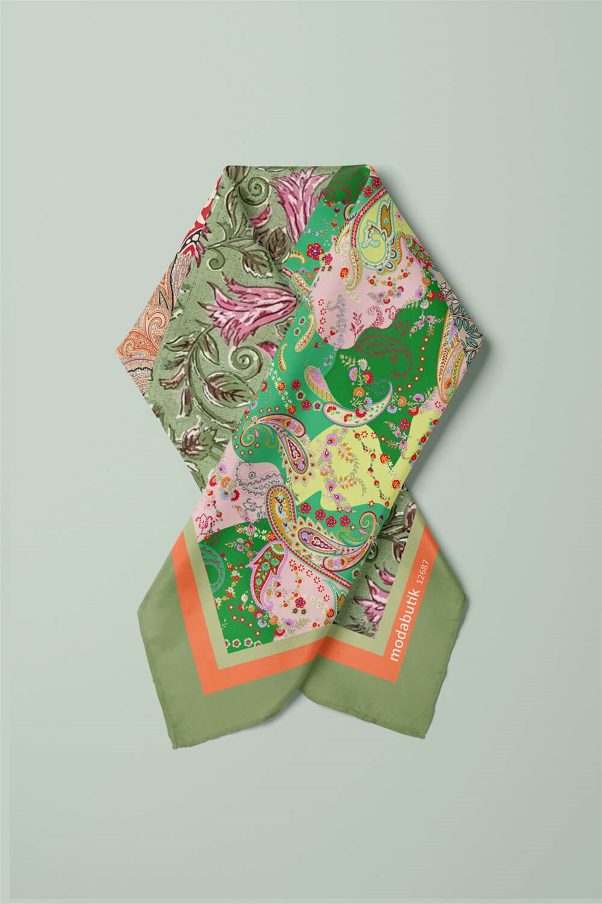 Violla C101 PATCHWORK TASARIM  BANDANA