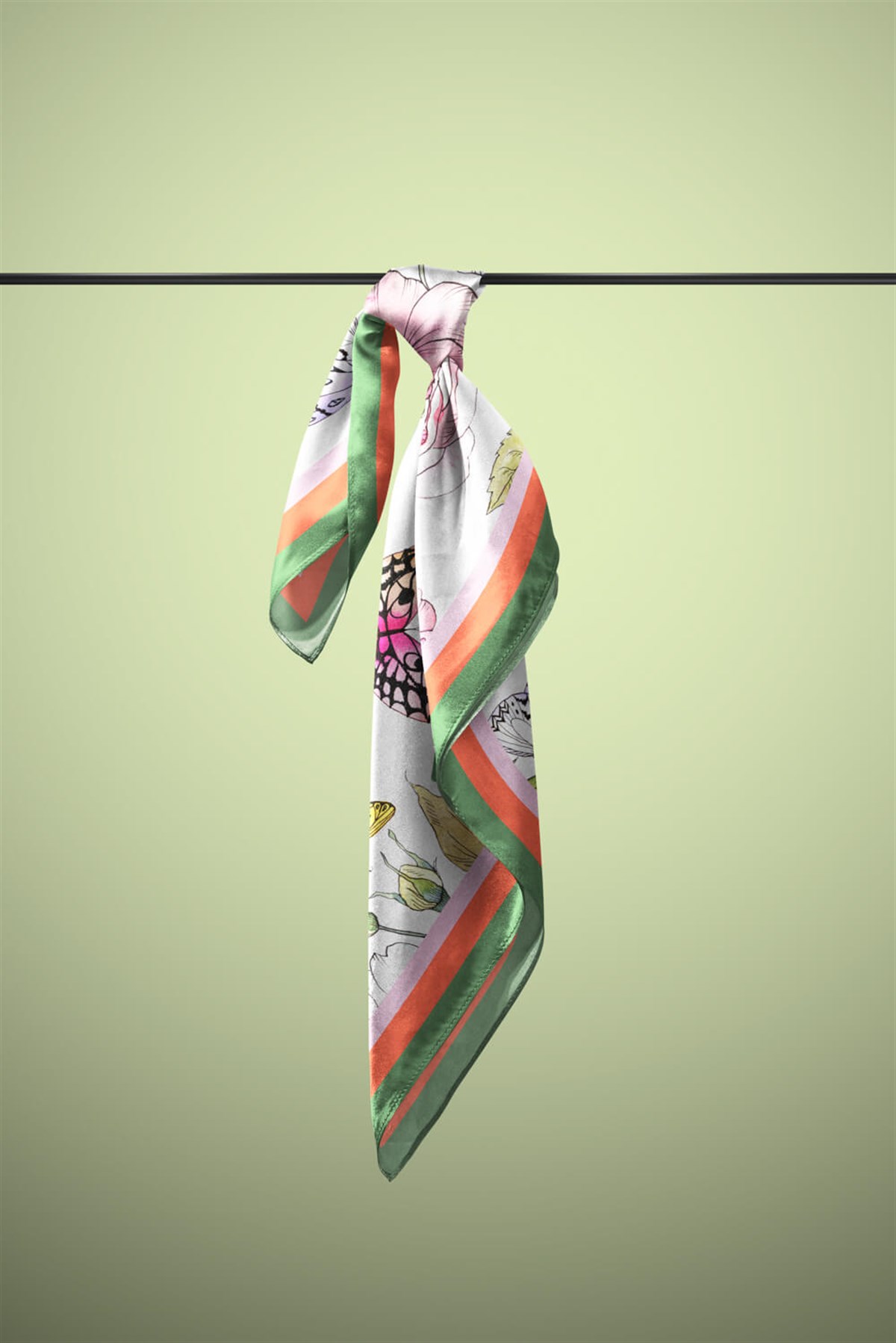 Violla G4 FLORAL TASARIMLI BANDANA