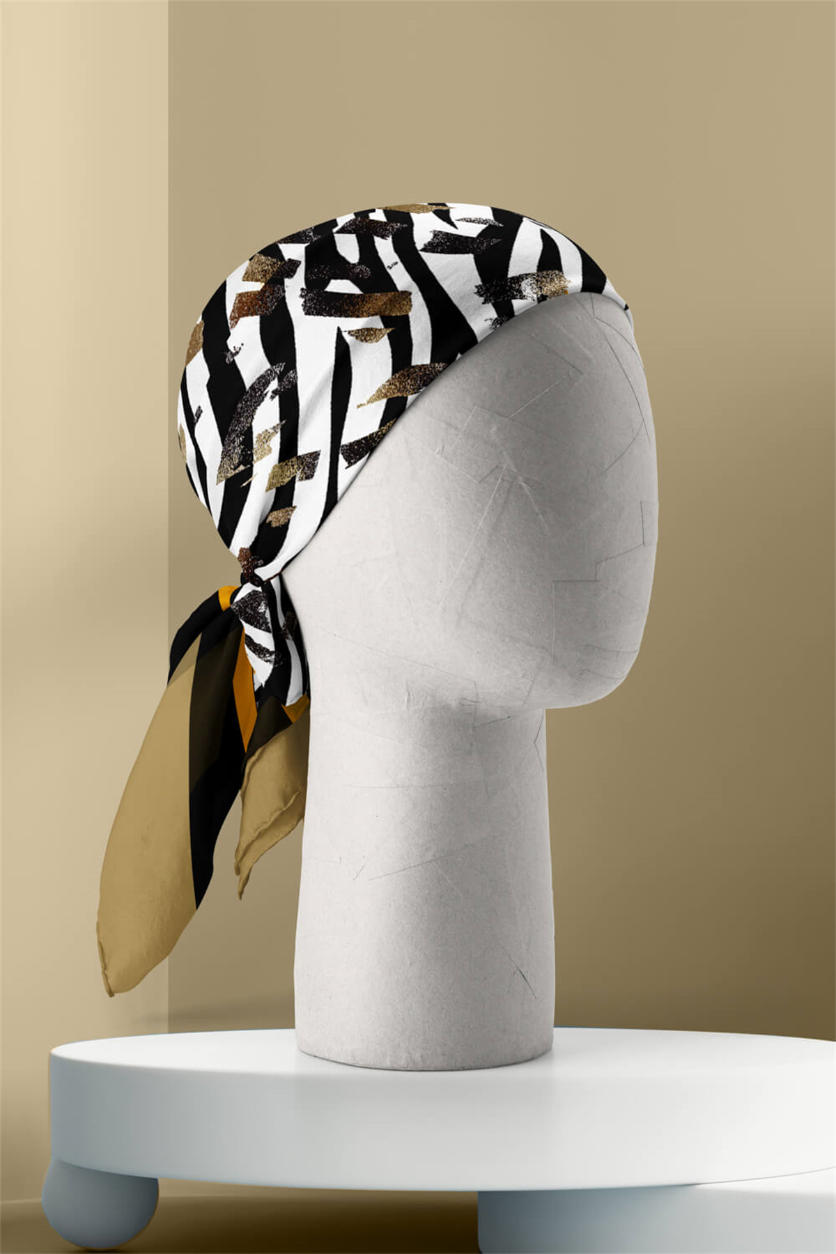 F64 KADIN DESENLİ BANDANA