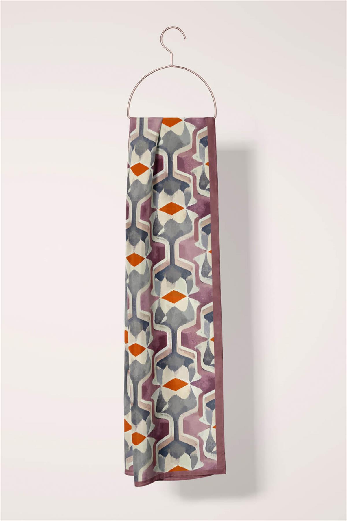 Modabutik Geometri Desenli Fular