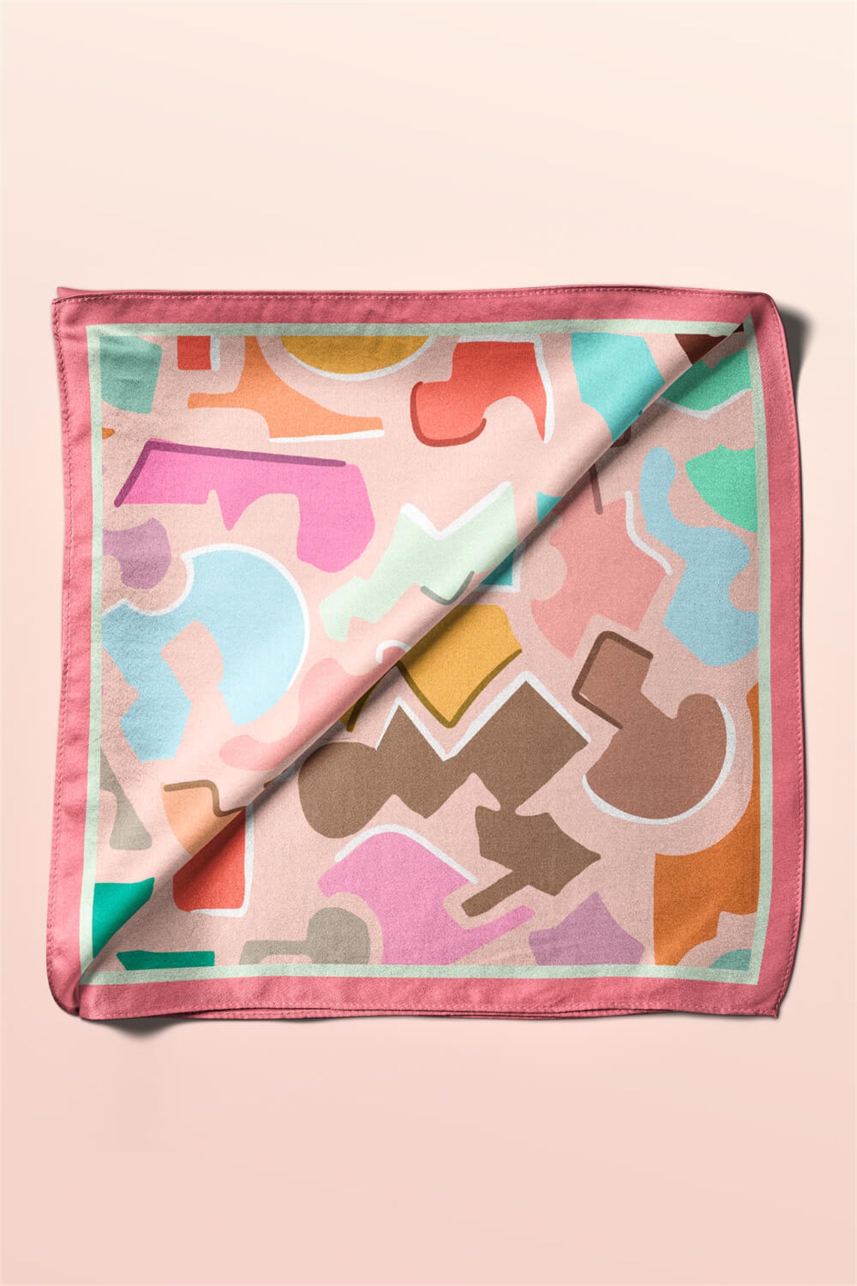 Violla F116 Geometrik Desenli Bandana