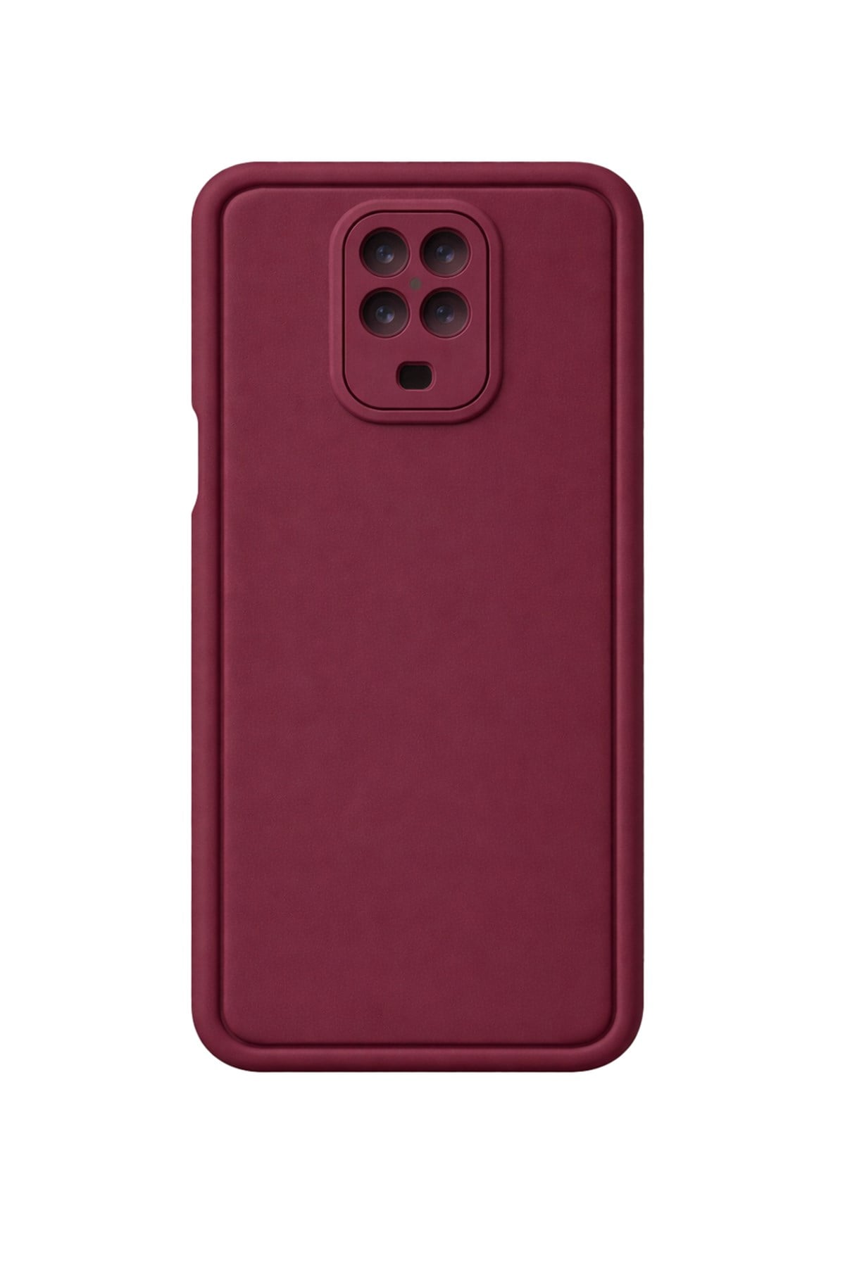 mi Redmi Note 9S-Redmi Note 9 Pro - Redmi Note 9 Pro Max Uyumlu Kamera Çıkıntılı Mat Silikon Telefon Kılıfı