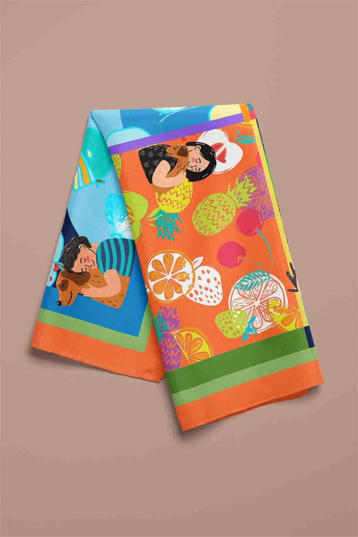 C52 KADIN DESENLİ BANDANA