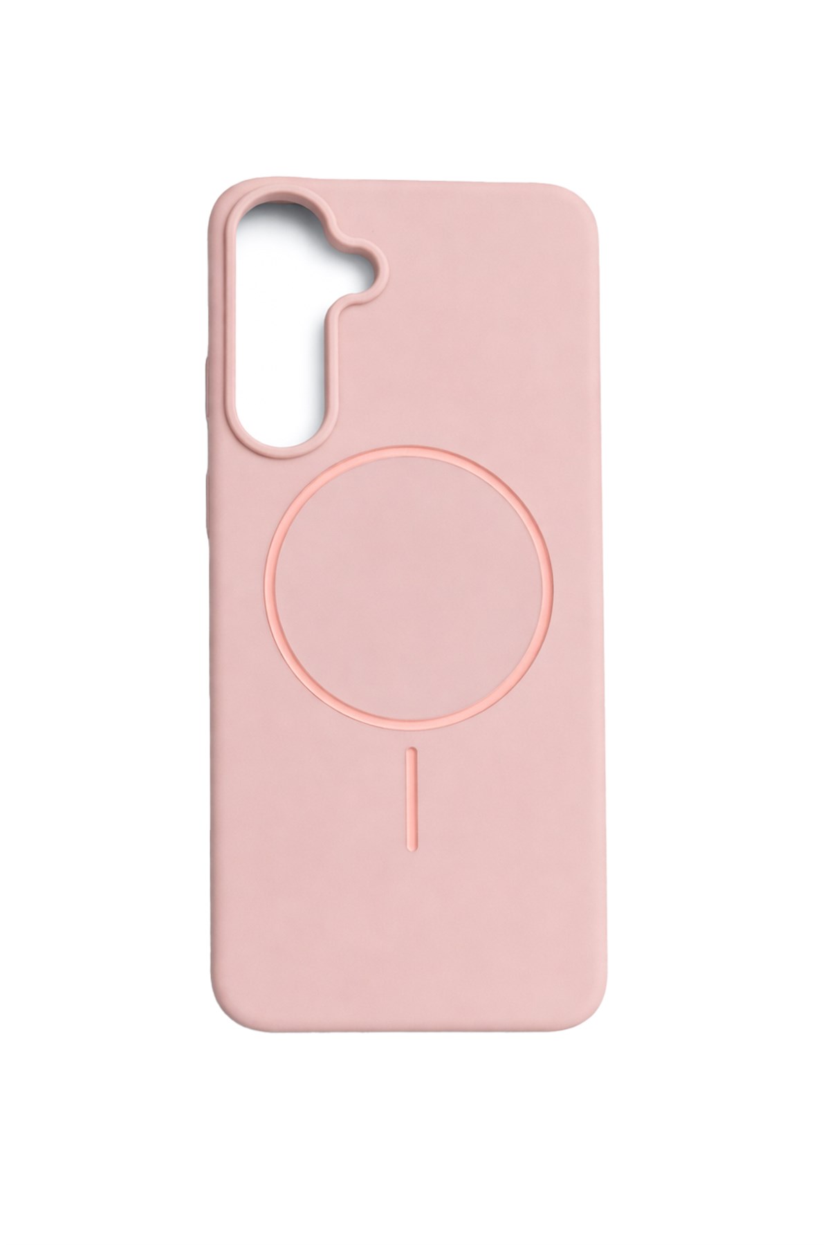 Samsung Galaxy S25 Kılıf – İçi Kadife – MagSafe Uyumlu – Pembe Renk – Telefon Kılıfı