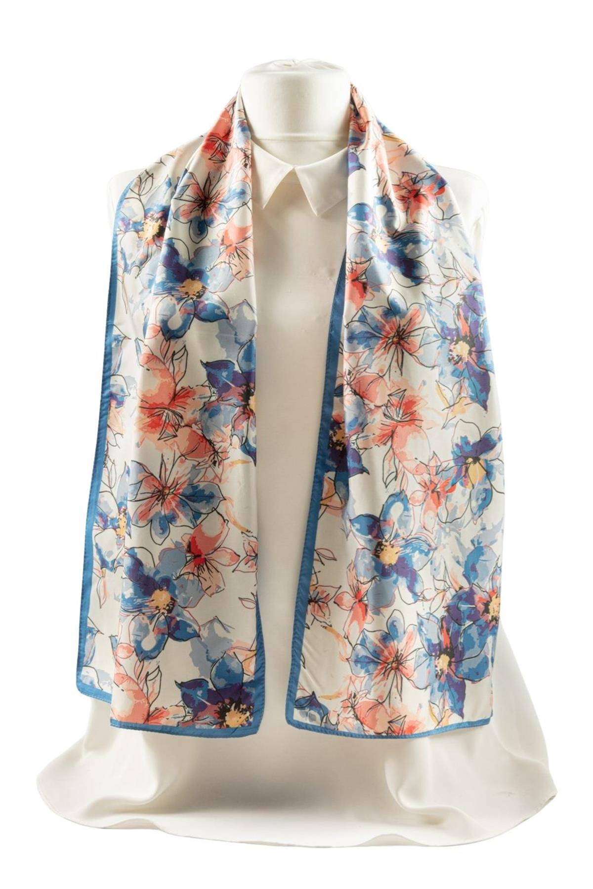 Modabutik Çiçek Desenli Fular