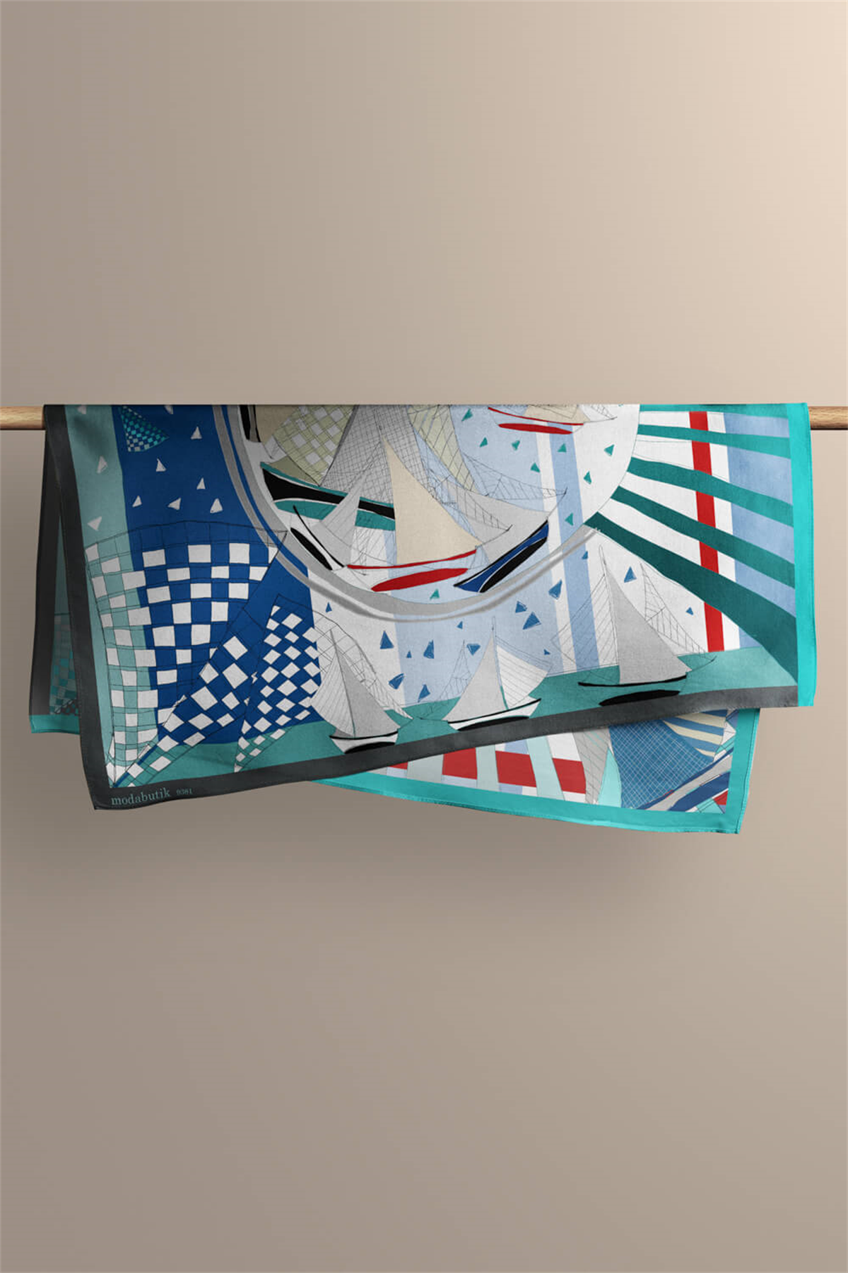 C70  KADIN DESENLİ BANDANA