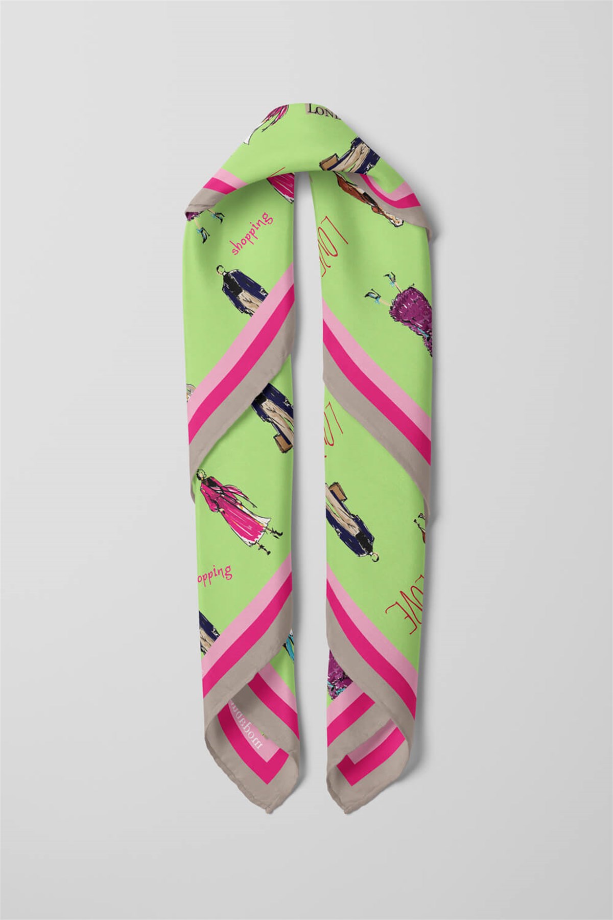 Violla G1118 KADIN DESENLİ BANDANA