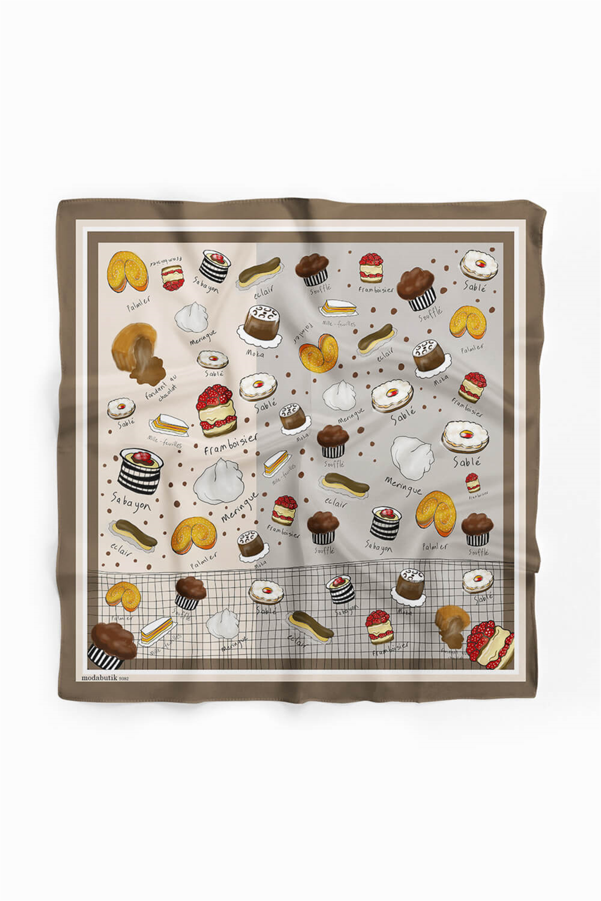 E92 KADIN DESENLİ BANDANA