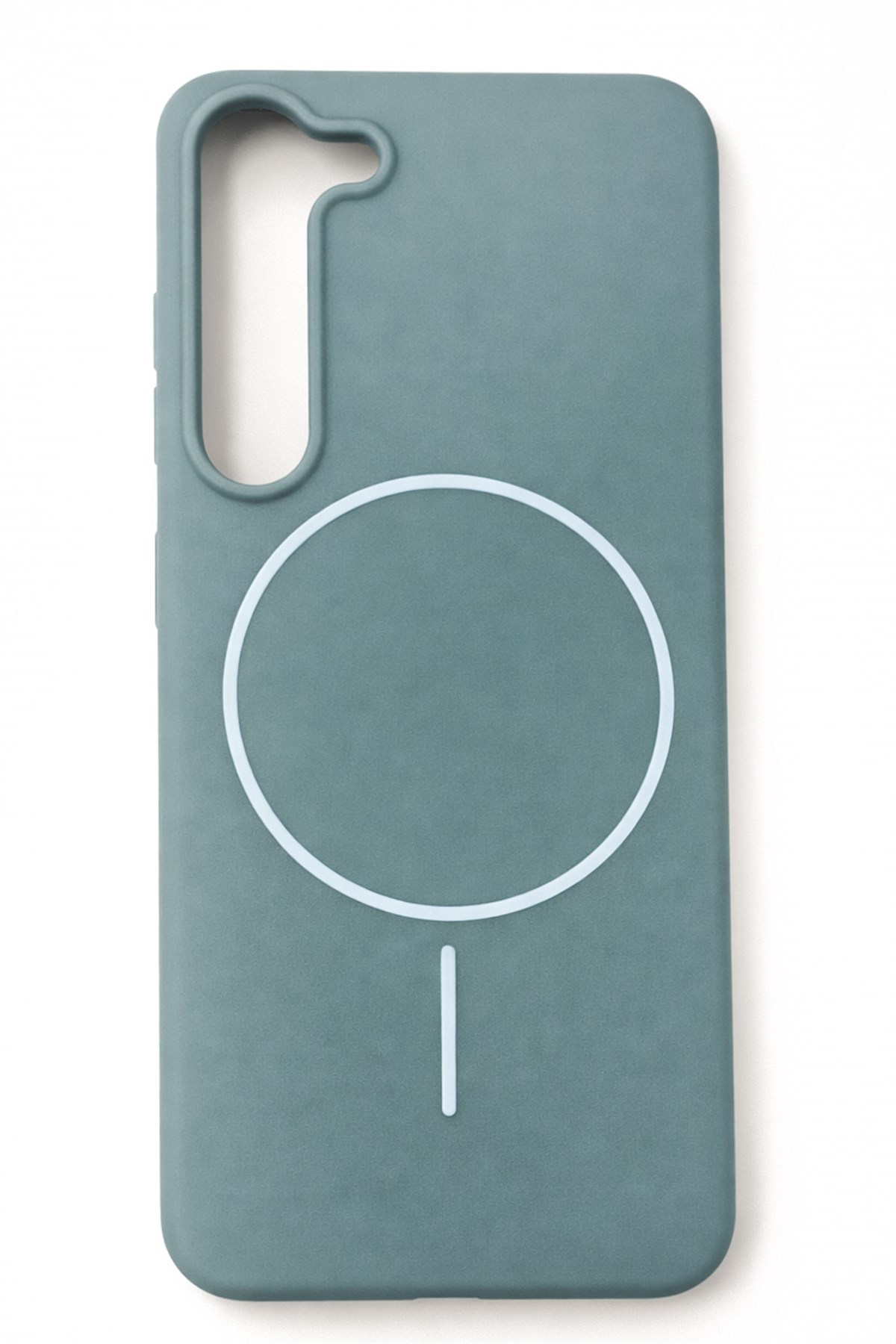 Samsung Galaxy S23 Plus Kılıf – İçi Kadife – MagSafe Uyumlu – Yeşil Renk – Telefon Kılıfı