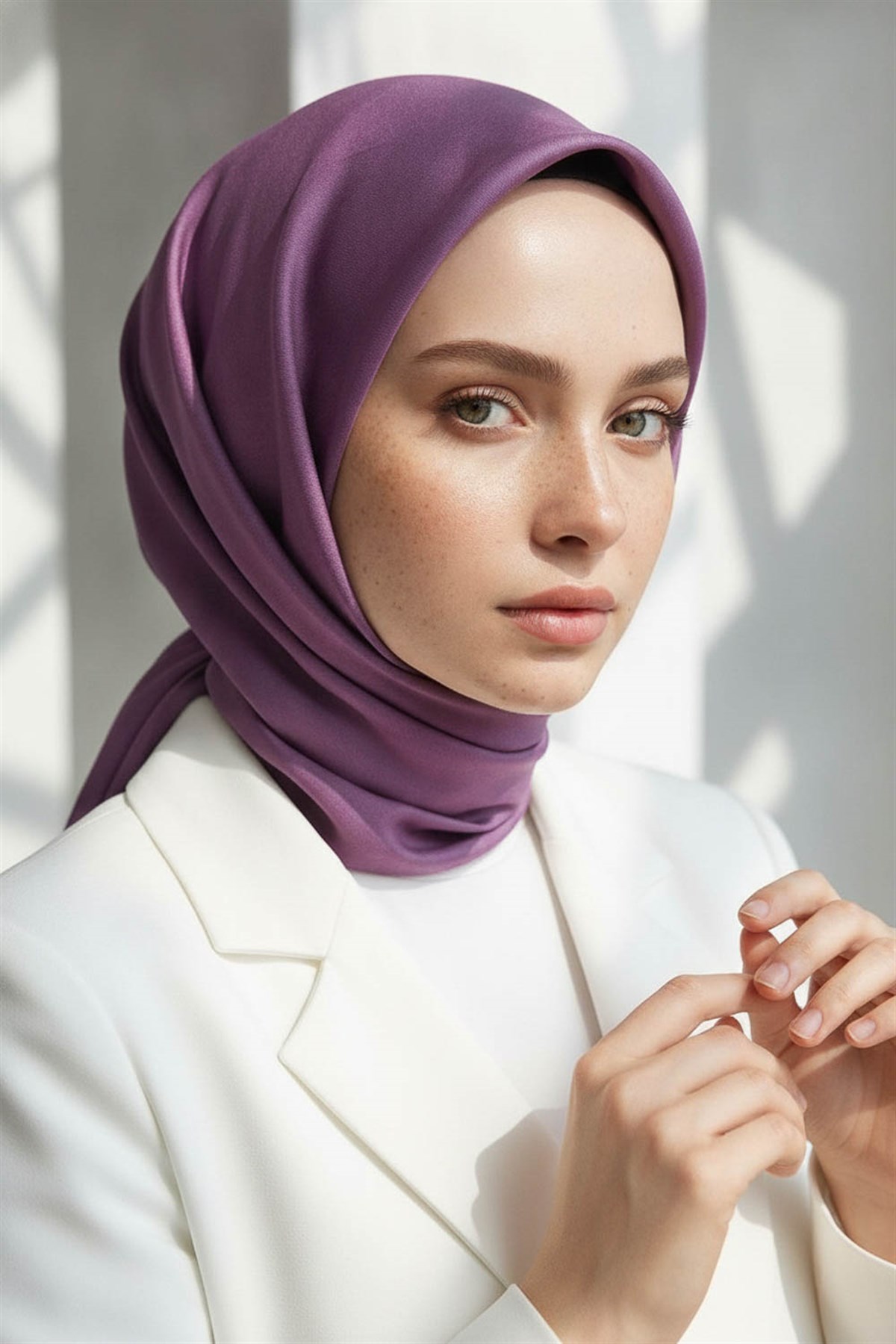 %100 Twill İpek Düz Sirke Renkli Daha Tok Exclusive Serisi 90x90 Eşarp Dikim Şekli : El Dikişi