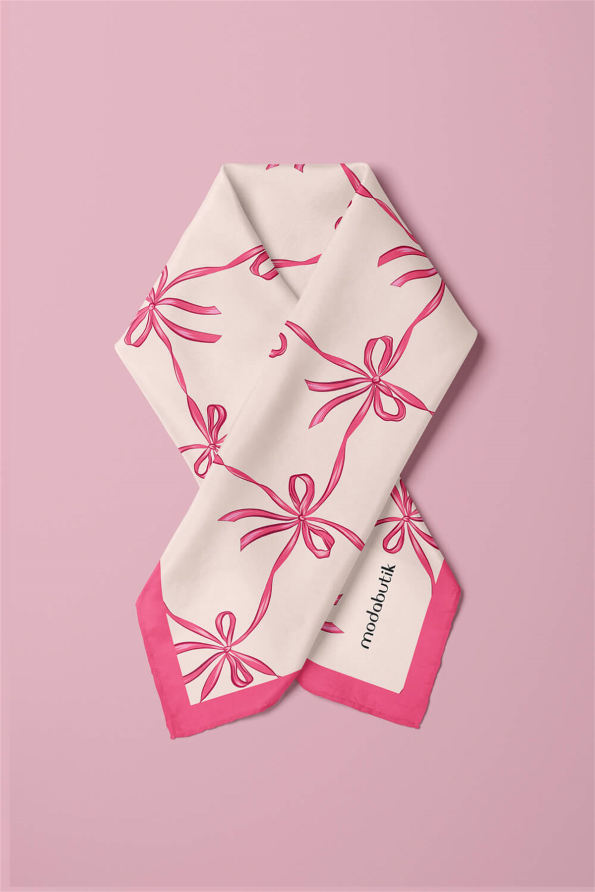 A20 Modabutik Fiyonk Desenli Bandana