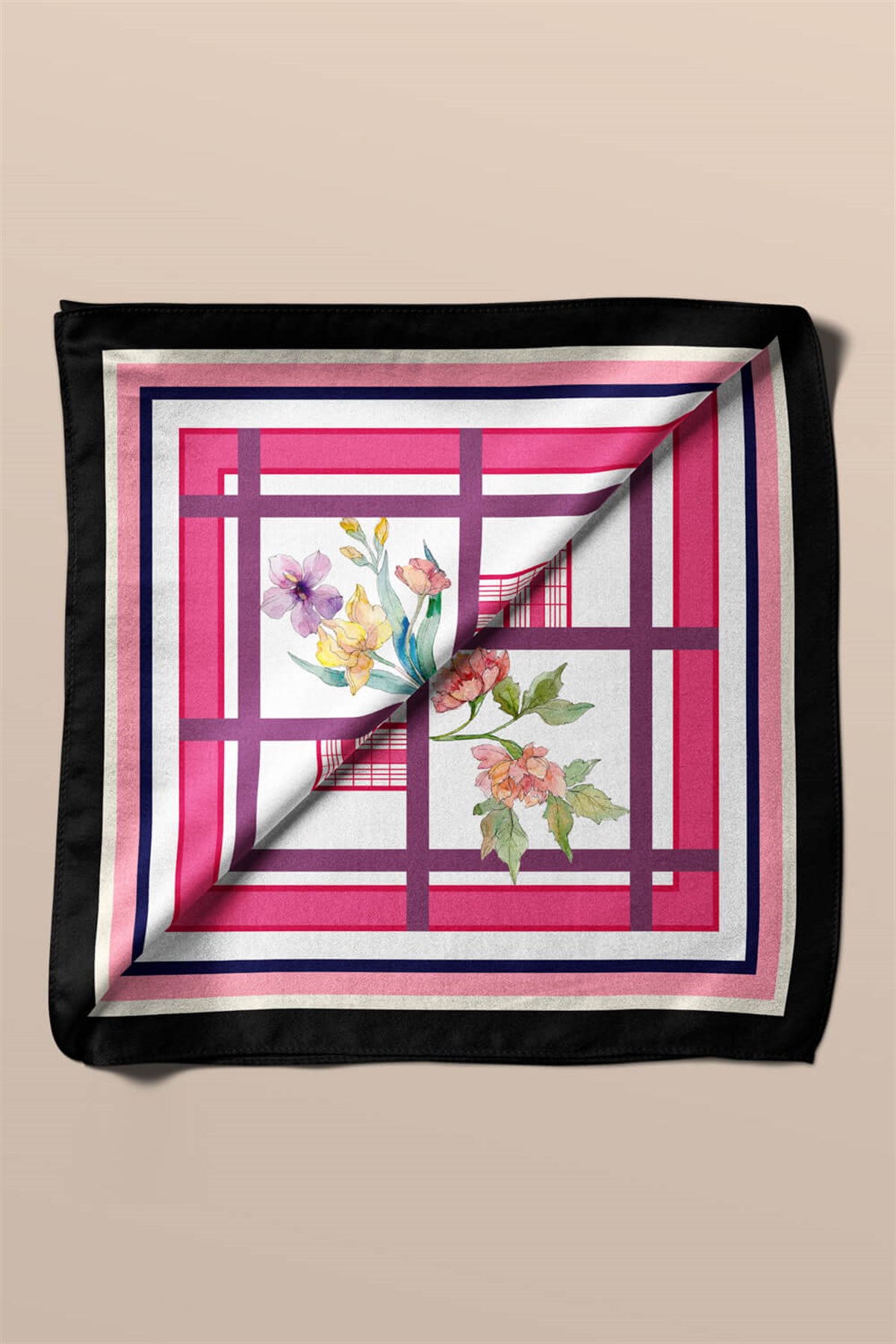 Violla B115 GEOMETRIC COLUR BANDANA