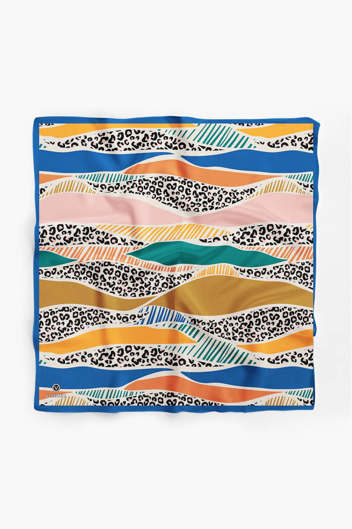 100% Silk Headscarf for Women - 22