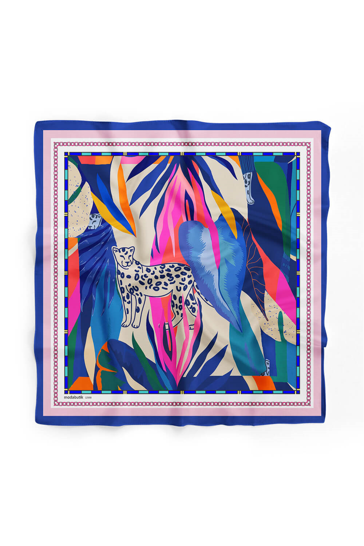 E62 COLORFUL ABSTRACT TASARIMLI BANDANA