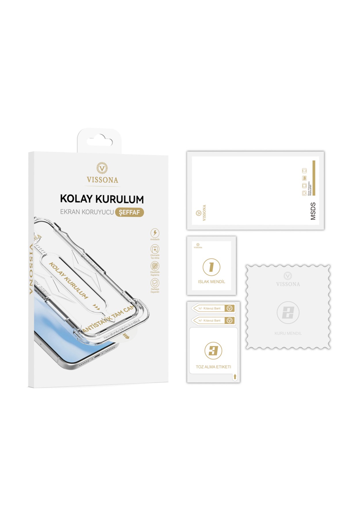 iPhone 15 Pro Max Uyumlu %100 Gerçek Temperli Cam Ekran Koruyucu Plastik Film Değil Kırılmaz Cam Tam Kaplayan Kolay Kurulum Aparatlı