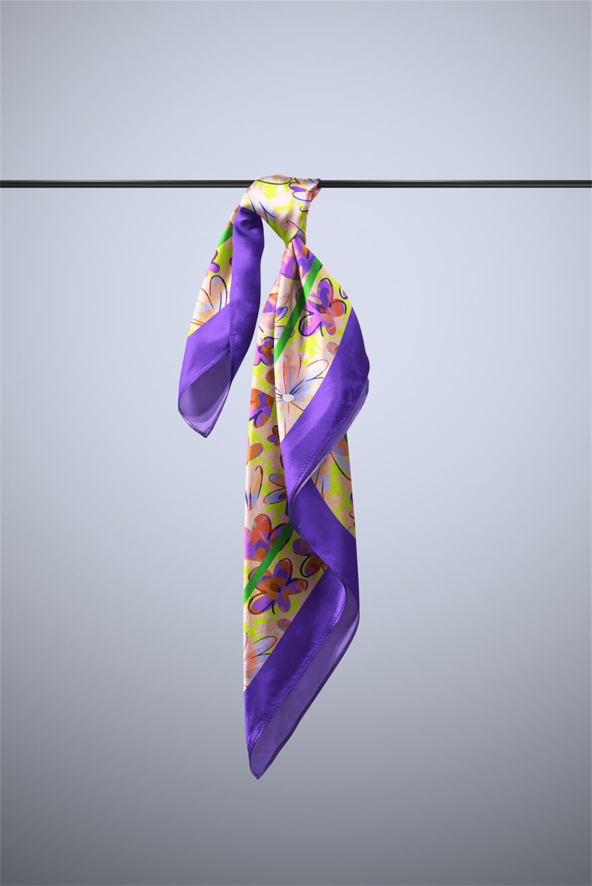 C40 KADIN DESENLİ BANDANA