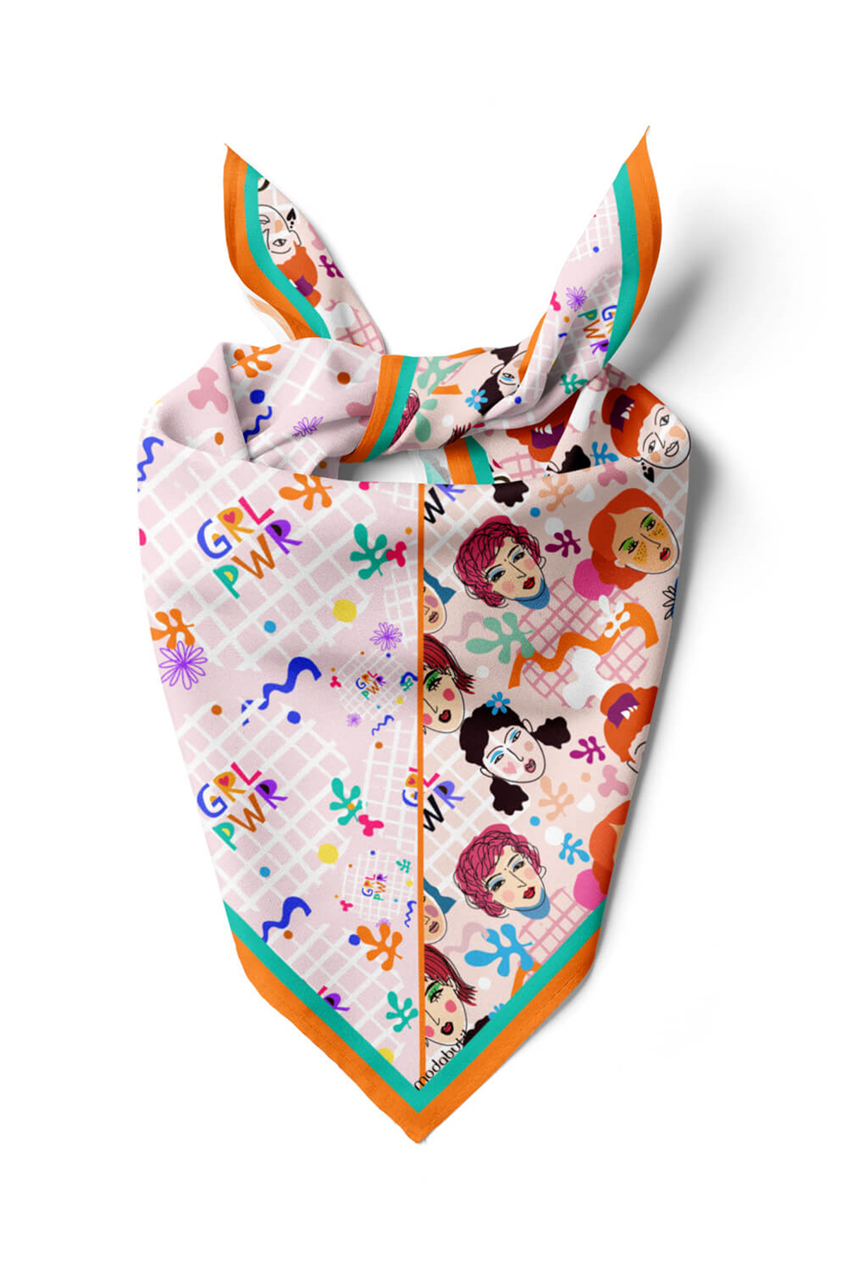 D93 Modabutik GRL PWR Bandana