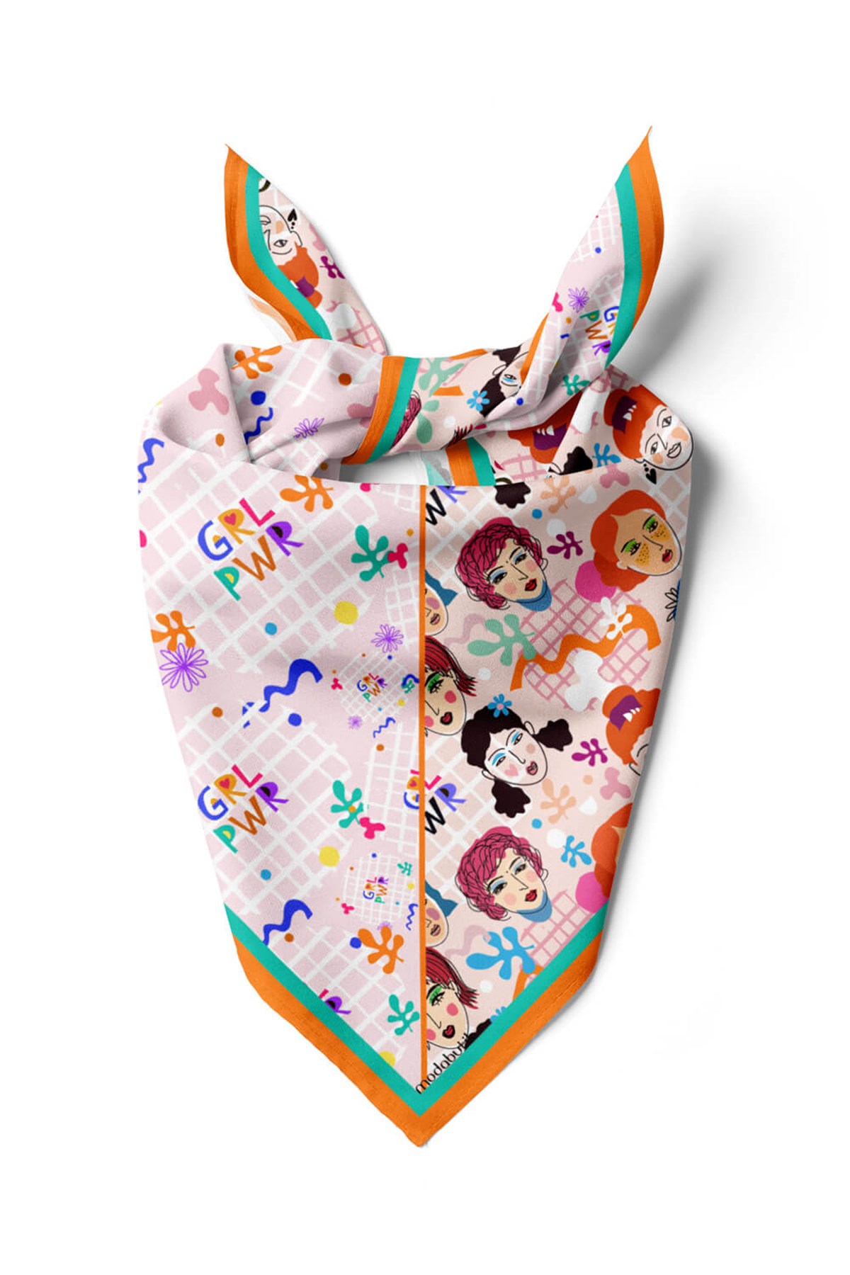 D93 Violla GRL PWR Bandana