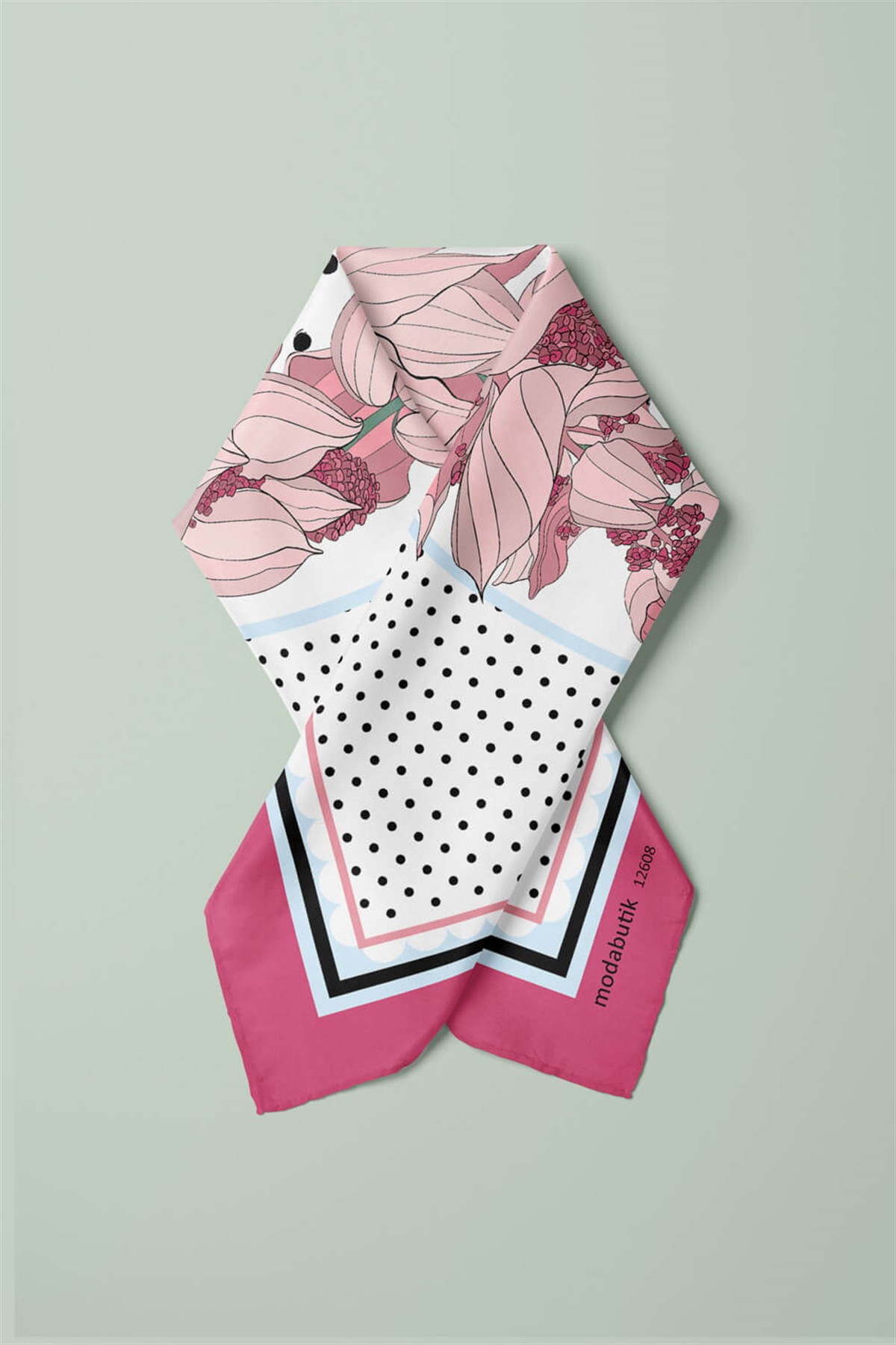 Violla F78 DELICATE FLOWERS BANDANA