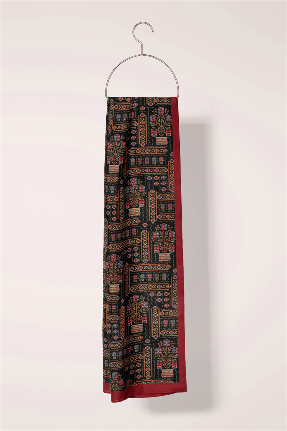 Modabutik Çiçek Desenli Kadın Fular