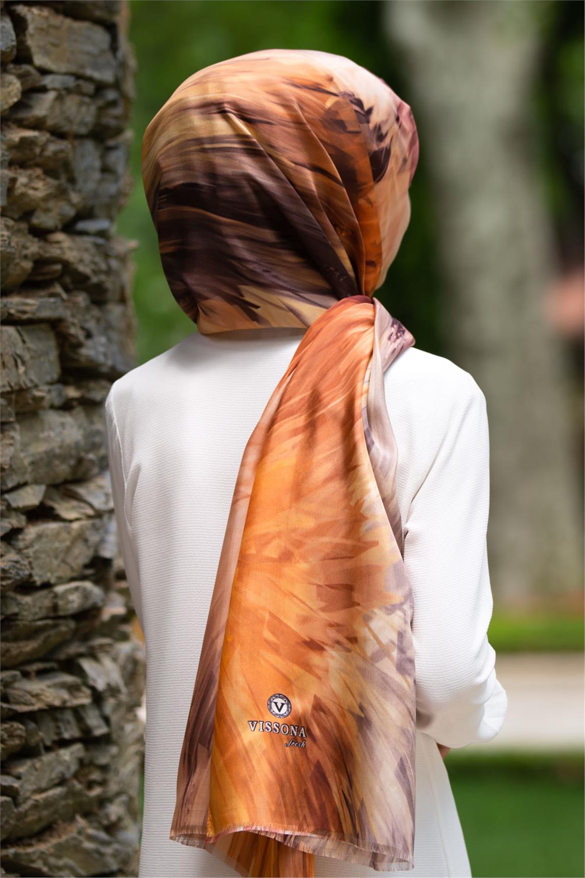 % 100 İPEK FRESH ŞAL