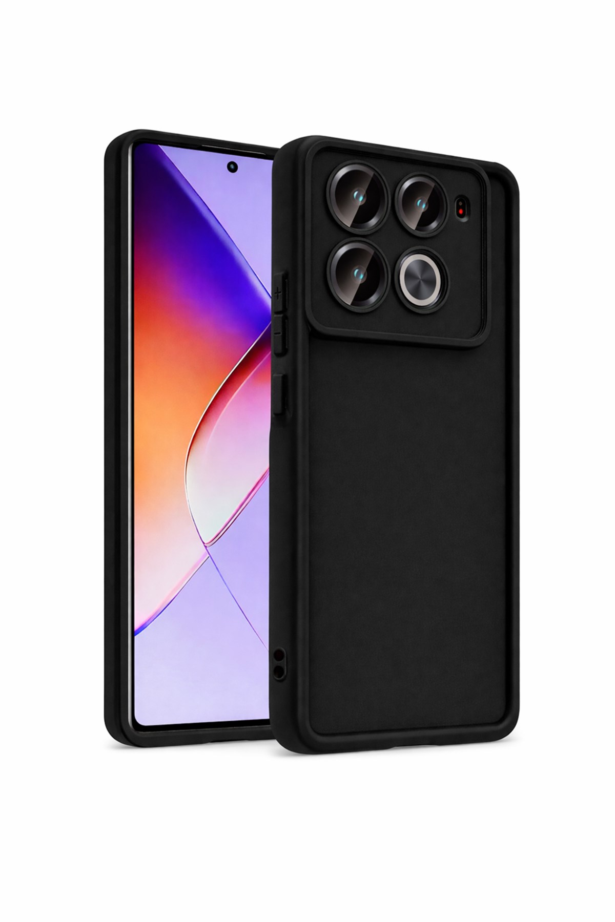 infinix Note40Pro 4G/5G / Note40Pro+ 5G Kılıf – Kamera Çıkıntılı – Mat Silikon Telefon Kılıfı