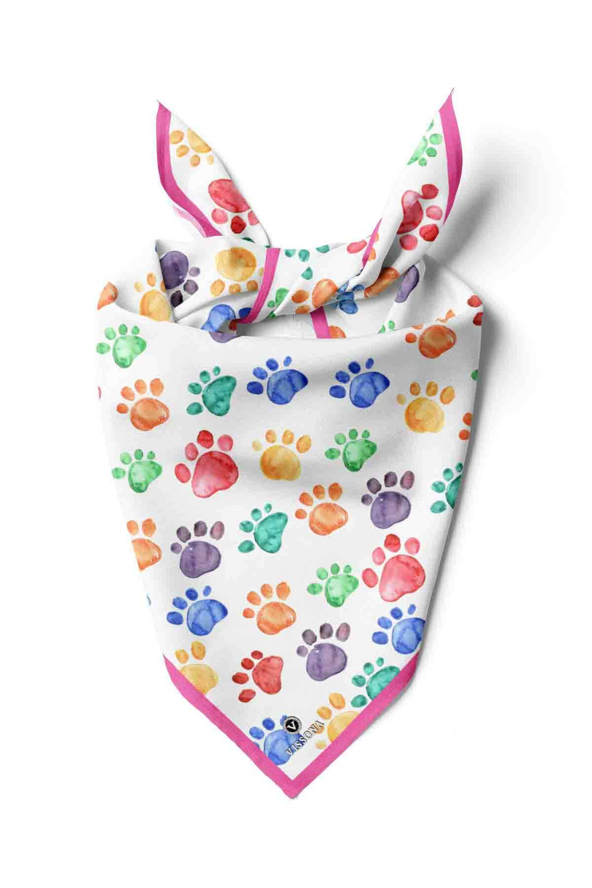 100% Silk Headscarf for Women - 22