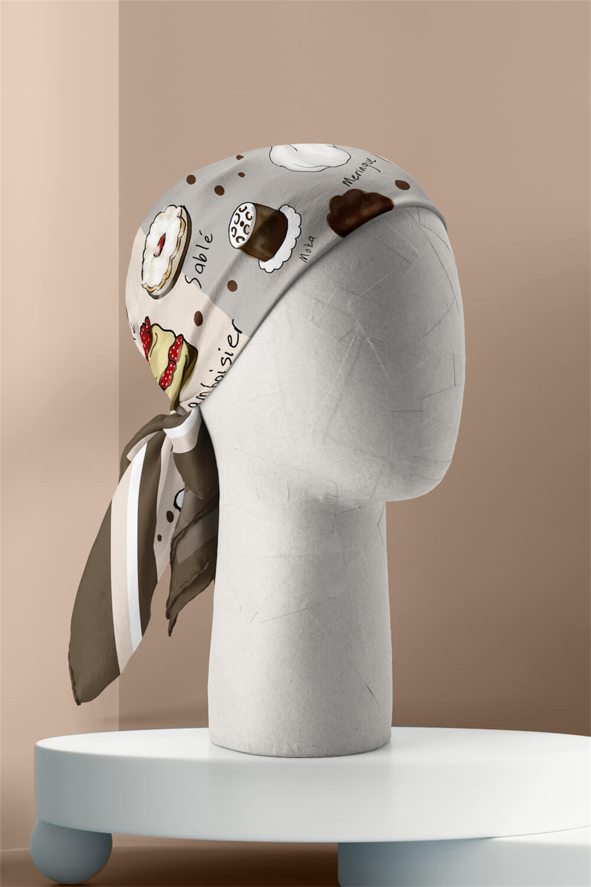 E92 KADIN DESENLİ BANDANA