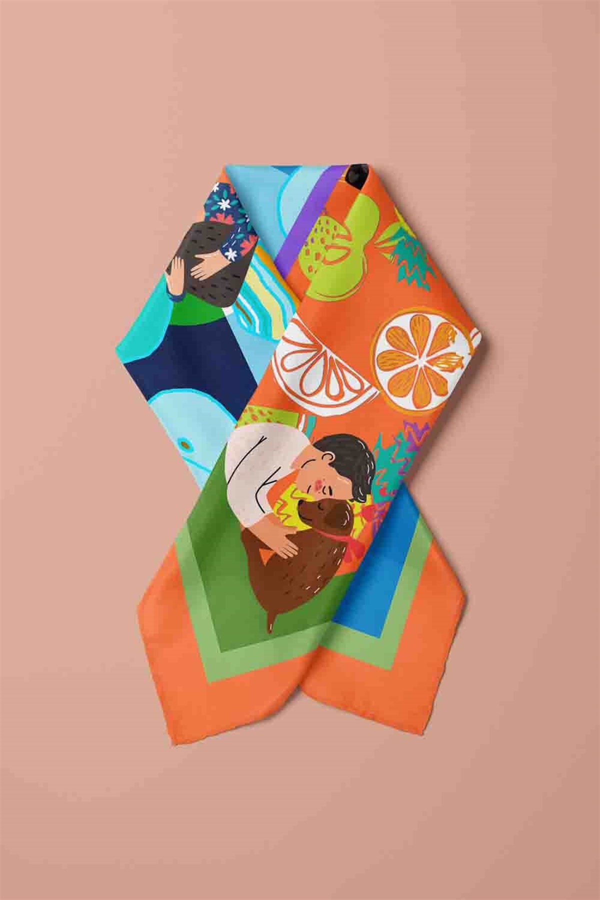 C52 KADIN DESENLİ BANDANA