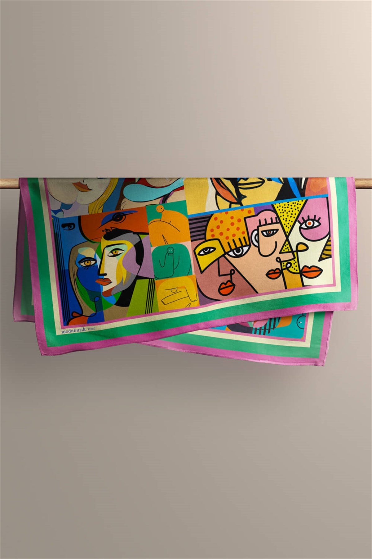 Violla B13 HUMAN ABSTRACKT TASARIMLI BANDANA