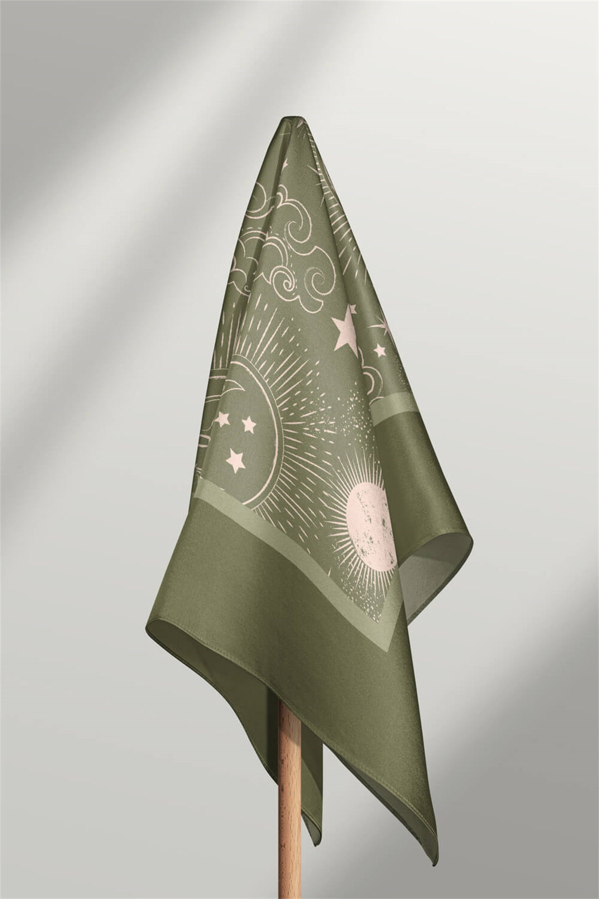 Modabutik Moon Desenli Bandana
