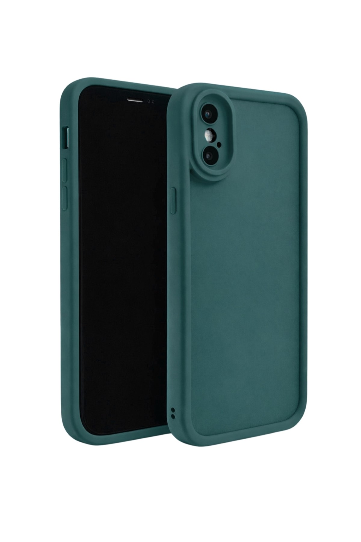 iPhone XS Max Kılıf – Kamera Çıkıntılı – Mat Silikon Telefon Kılıfı