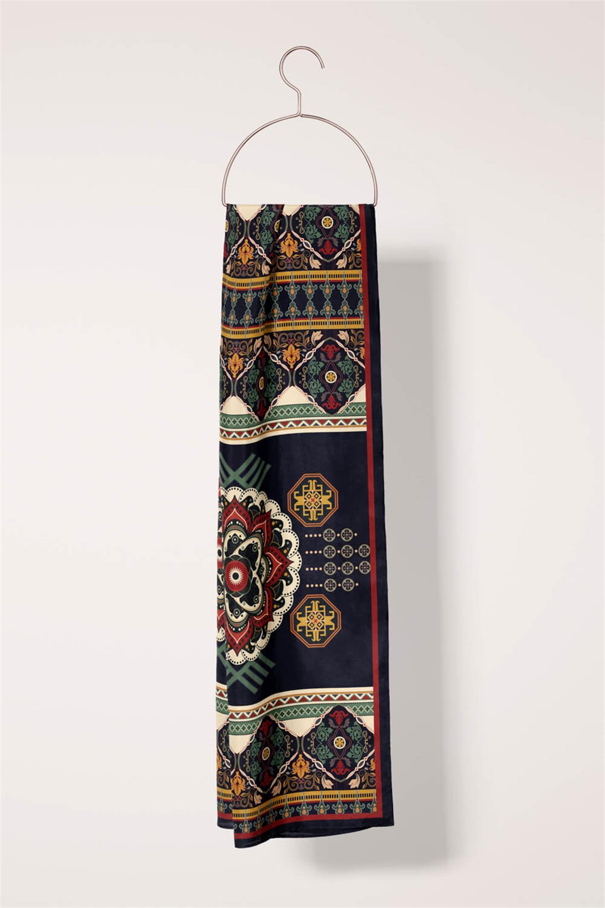 Z46 Modabutik Geometrik Desenli Fular