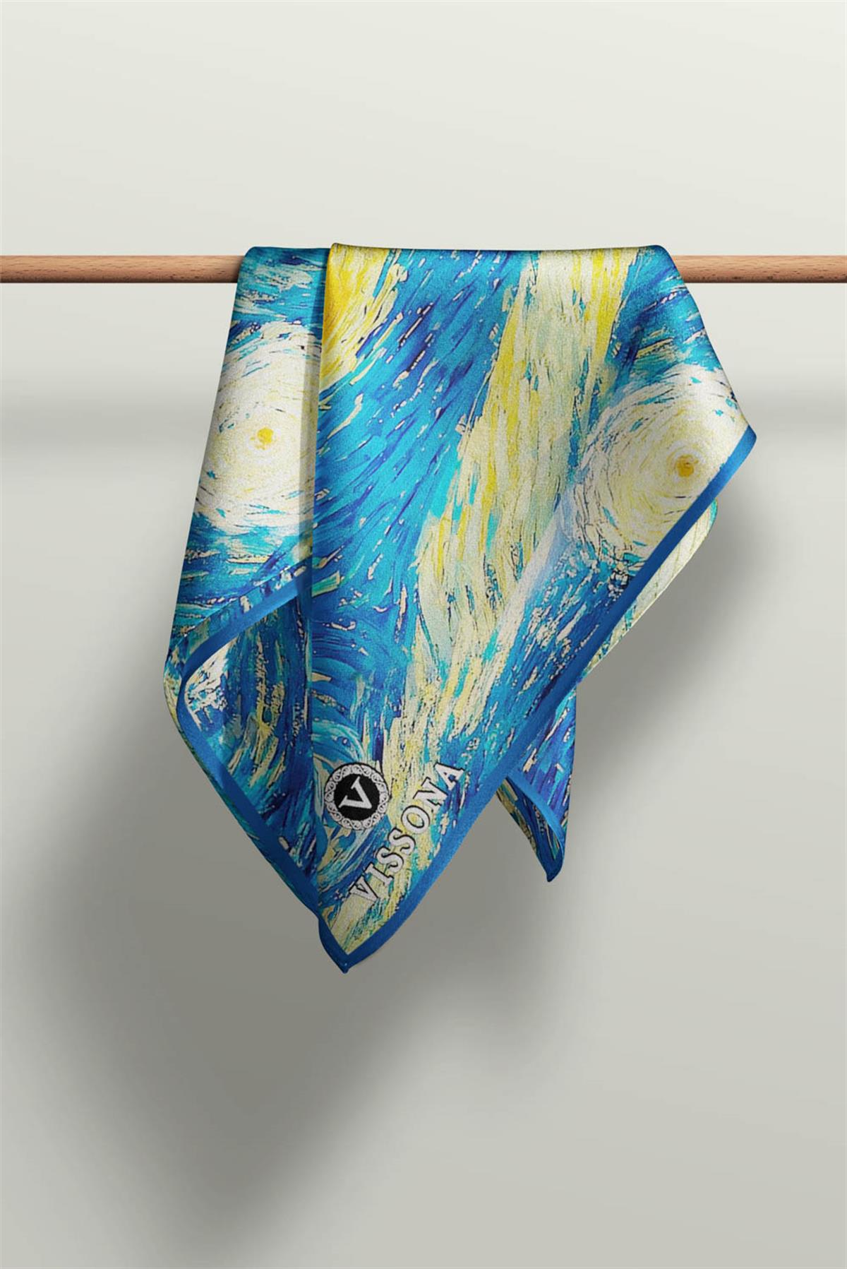 Vissona Van Goghe İpek Fular