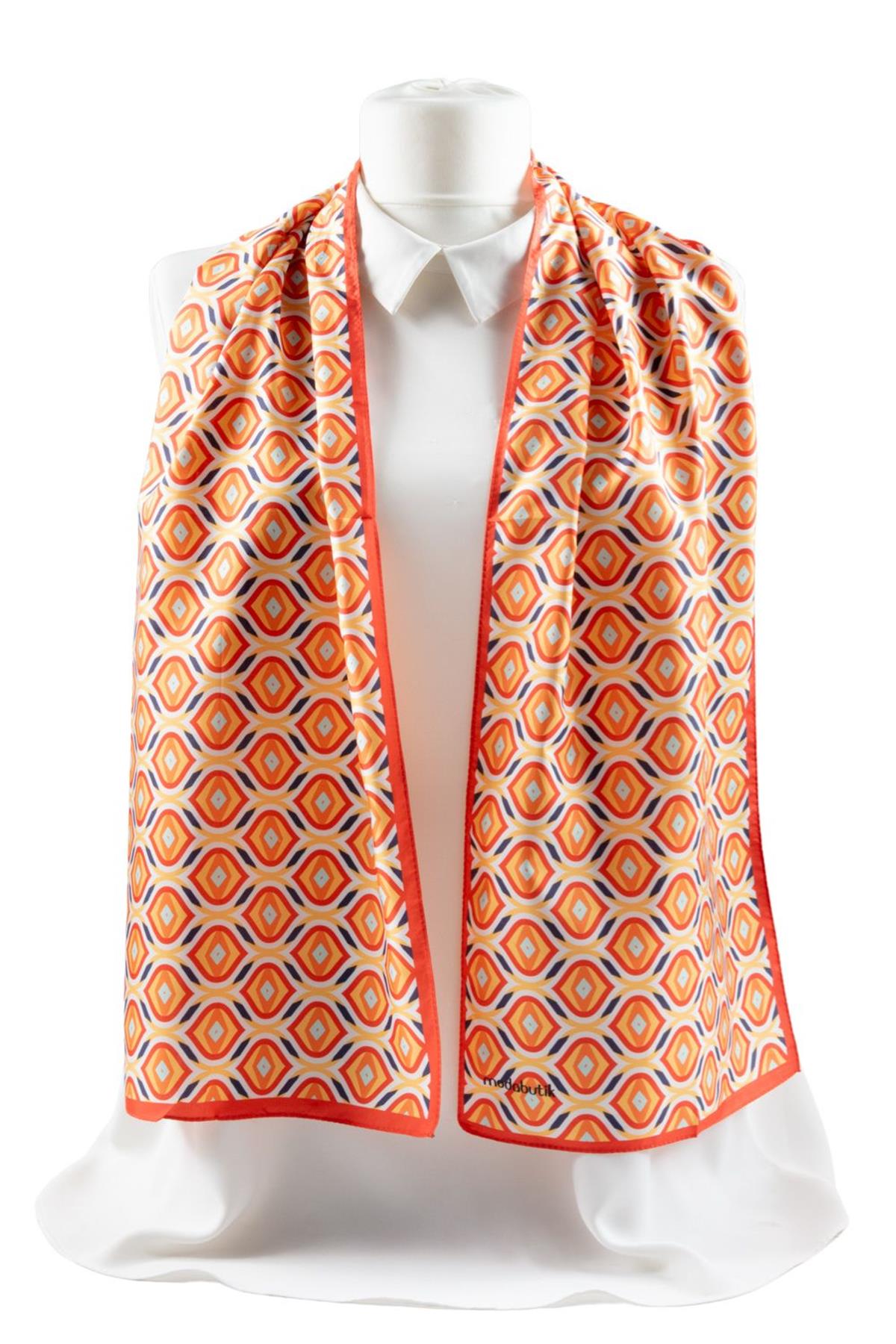 Modabutik Geometri Desenli Fular