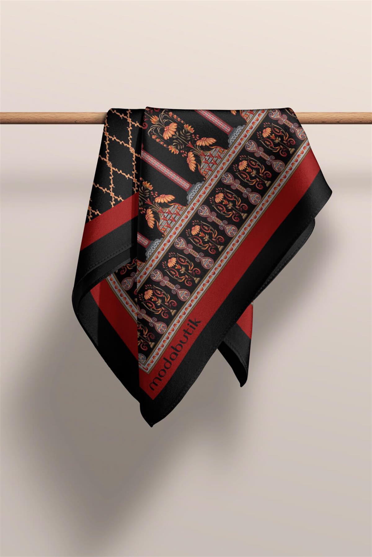 Modabutik Çiçek Desenli Kadın Fular