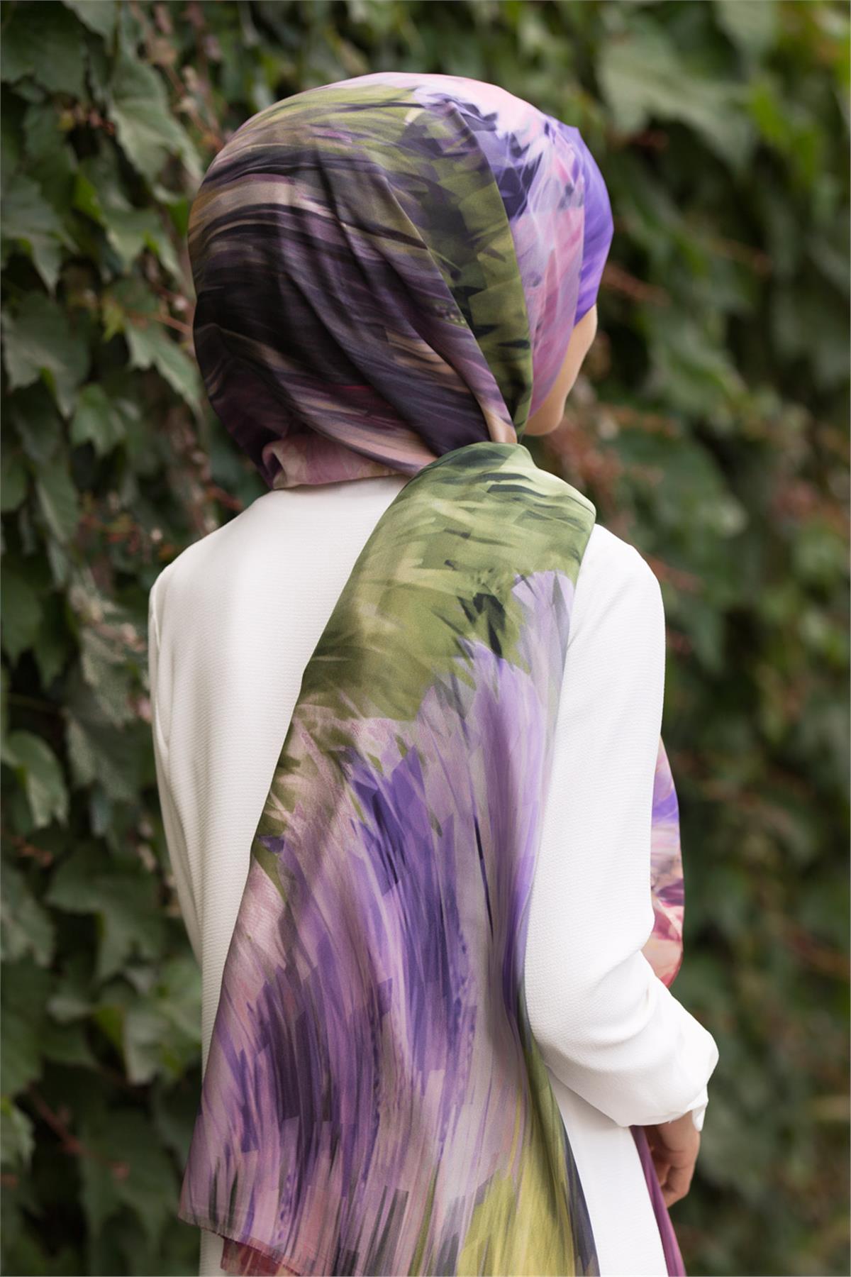 % 100 İPEK FRESH ŞAL