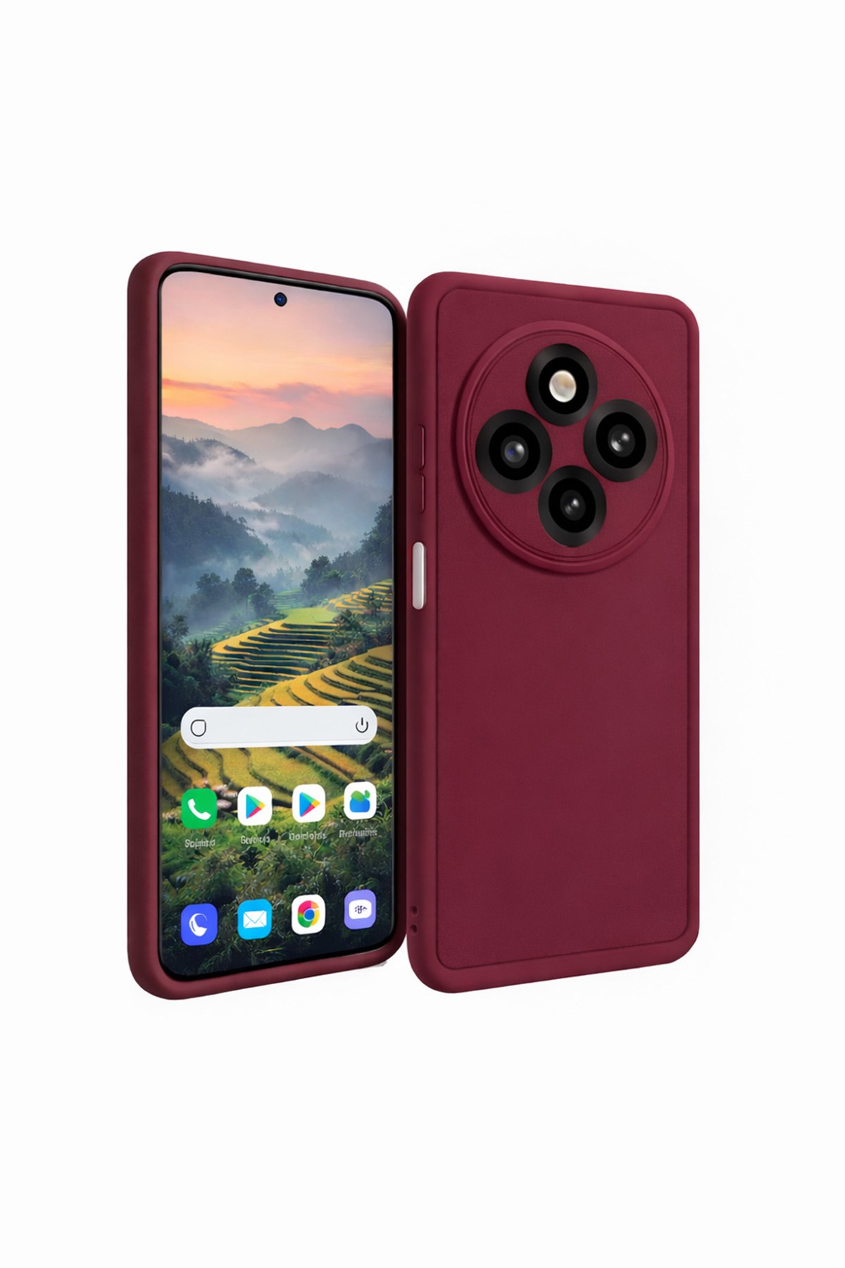 Tecno Spark30C / 4G Kılıf – Kamera Çıkıntılı – Mat Silikon Telefon Kılıfı
