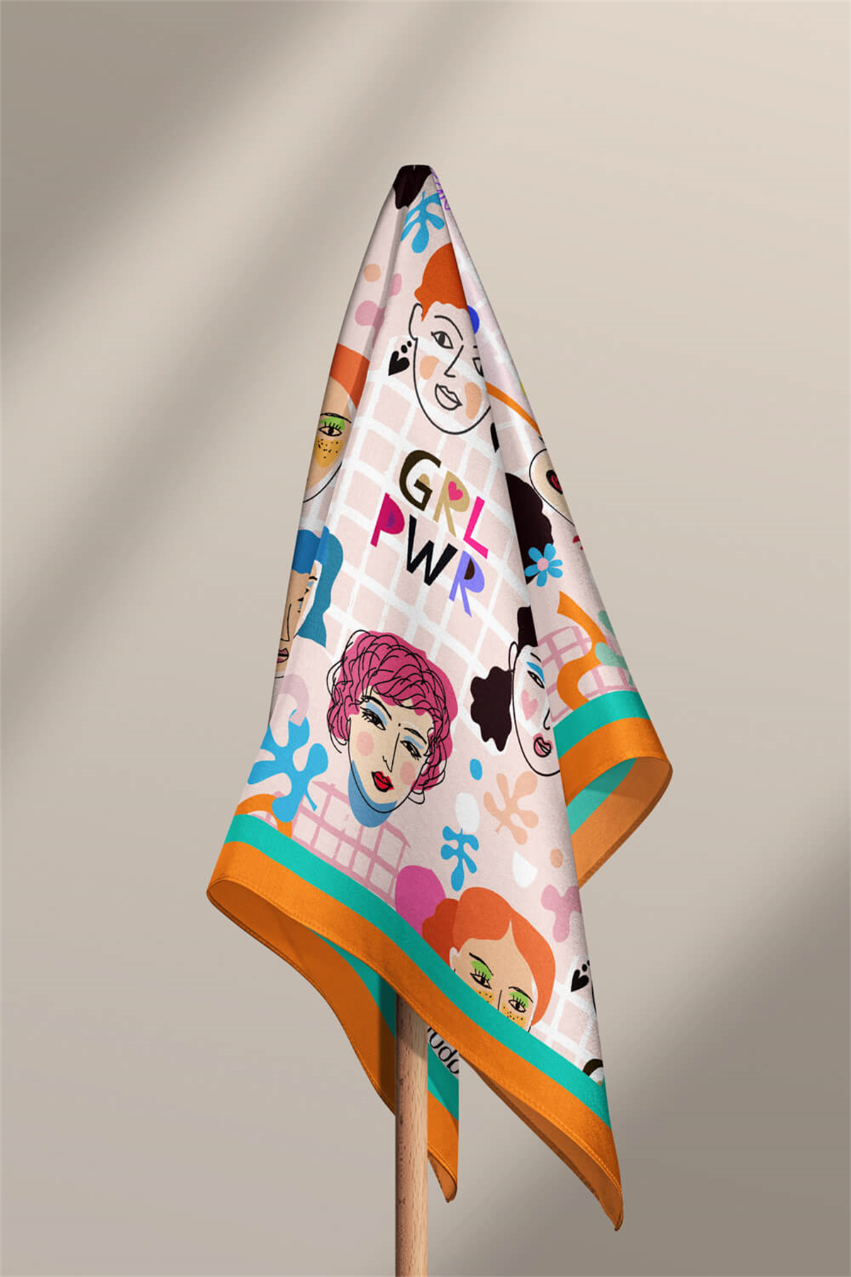 D93 Modabutik GRL PWR Bandana