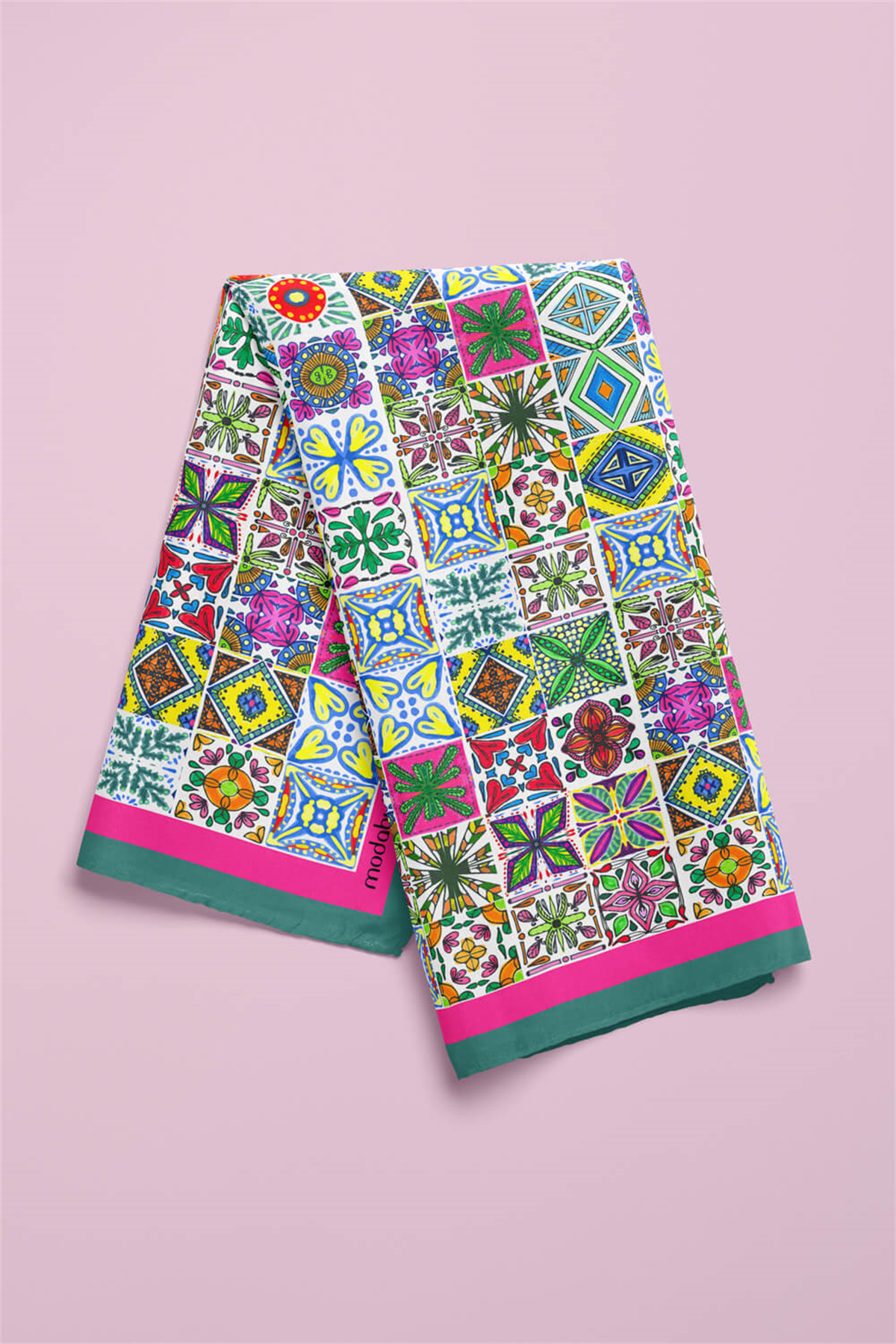 F88  KADIN DESENLİ BANDANA