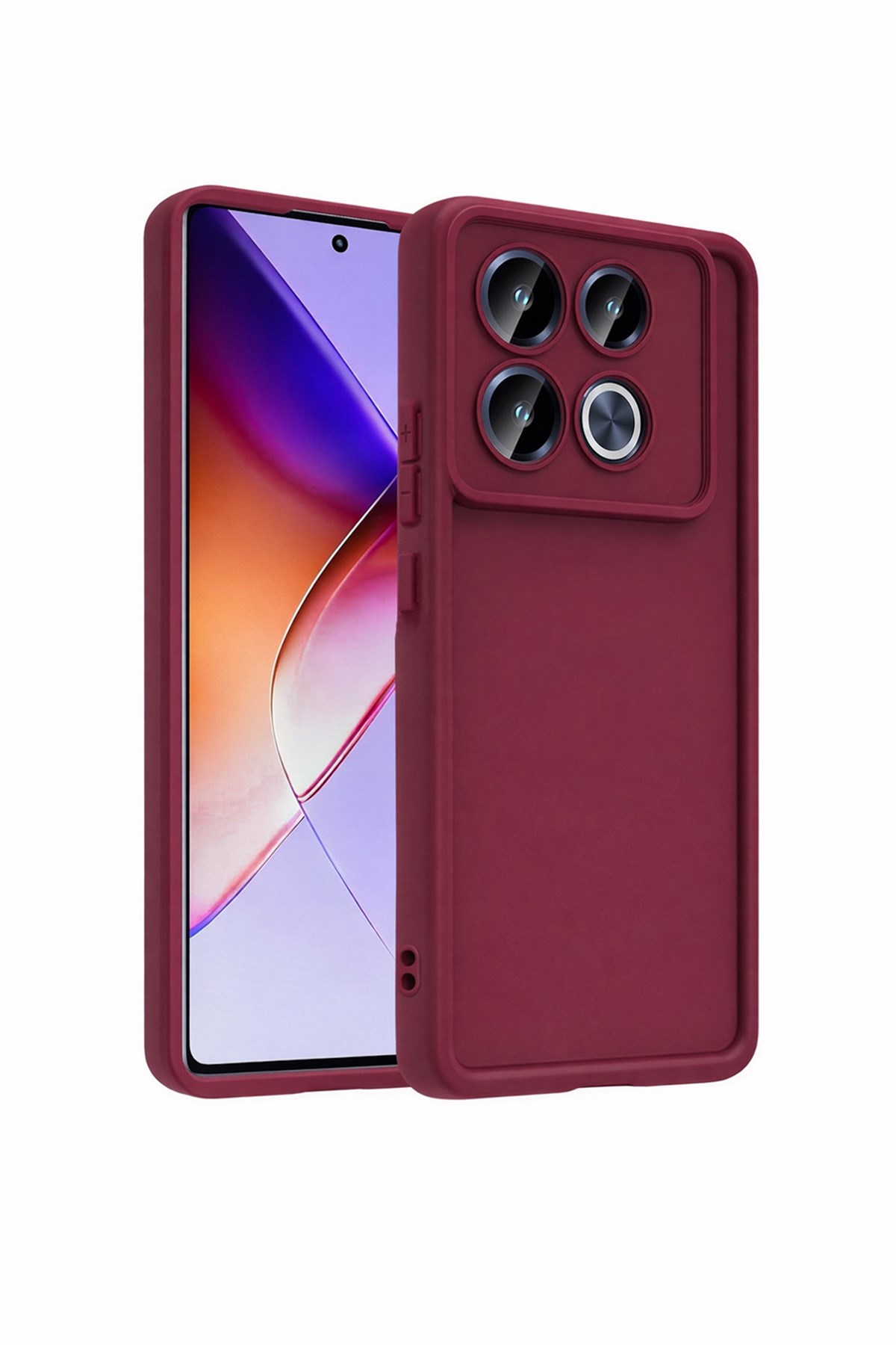 infinix Note30Pro / 4G Kılıf – Kamera Çıkıntılı – Mat Silikon Telefon Kılıfı